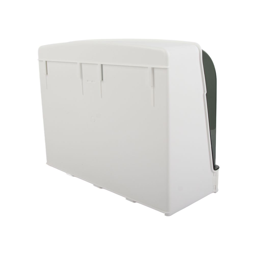 Cosmetics Storage Box Dust Proof Wall Mounted Makeup Organizer Punch Free Skin Care Product Rack for Bathroom White - Image 4