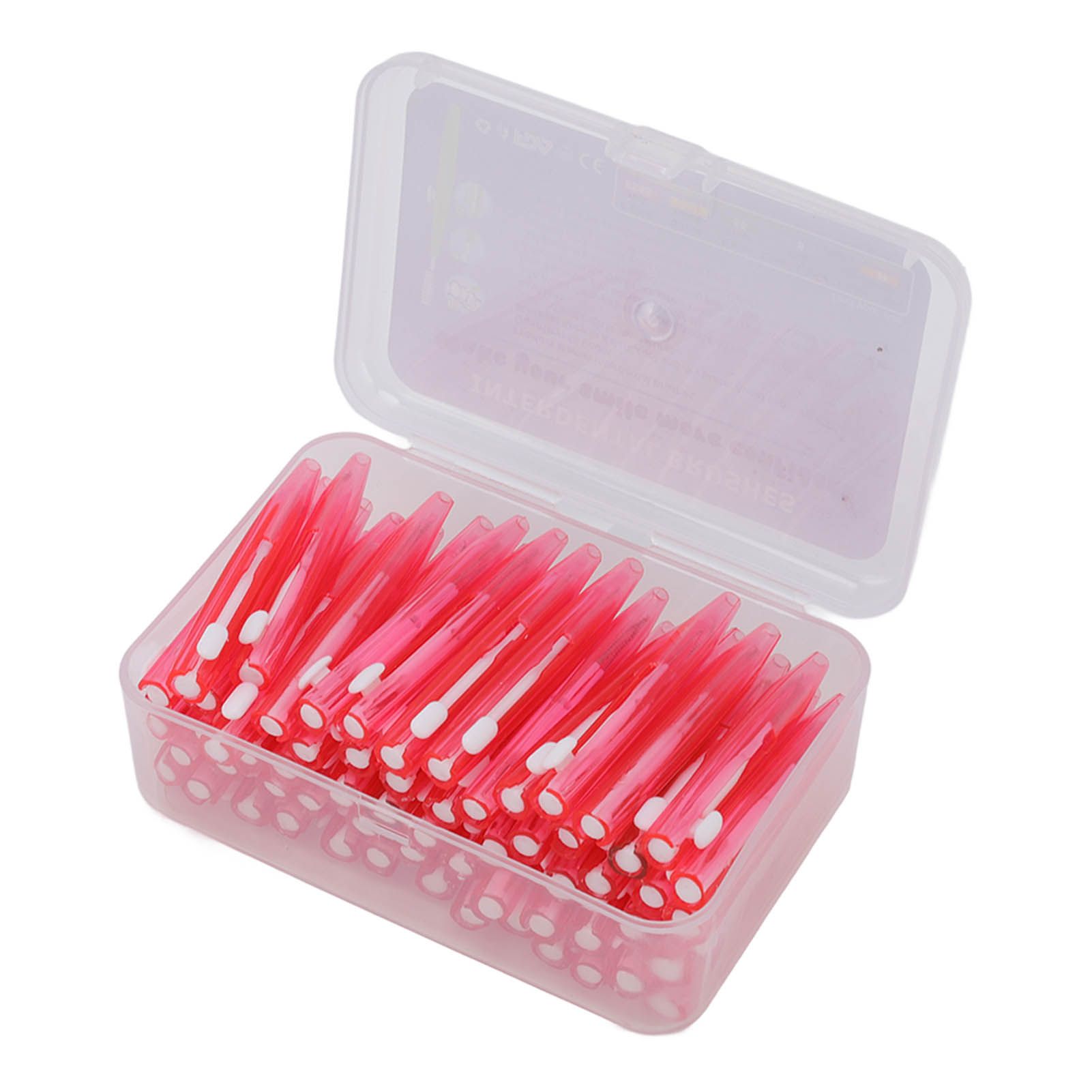 60Pcs Interdental Brush Practical Slim Braces Cleaner with PP Handle for Adults Children Orthodontic Care Pink - Image 6
