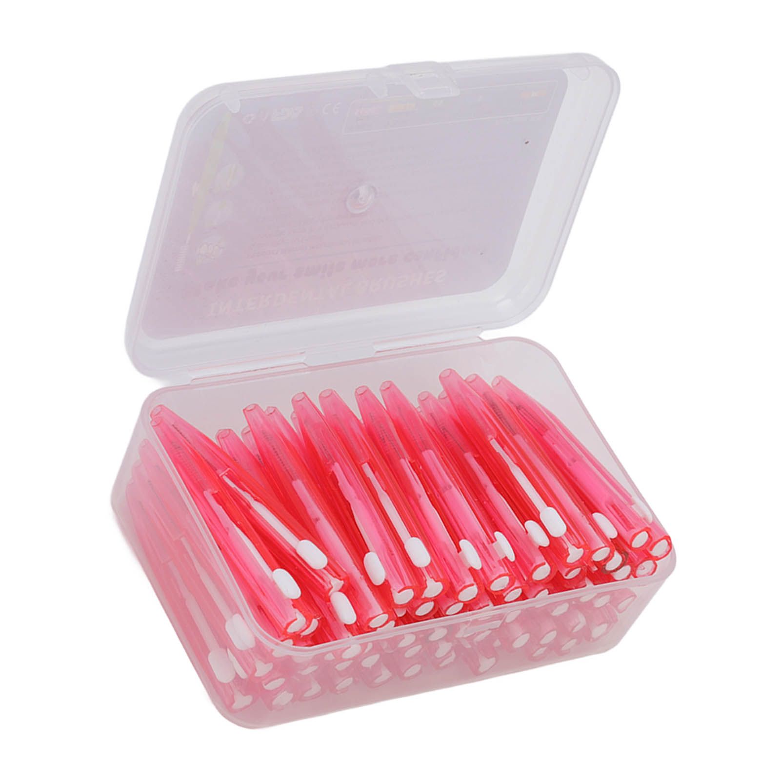 60Pcs Interdental Brush Practical Slim Braces Cleaner with PP Handle for Adults Children Orthodontic Care Pink - Image 7