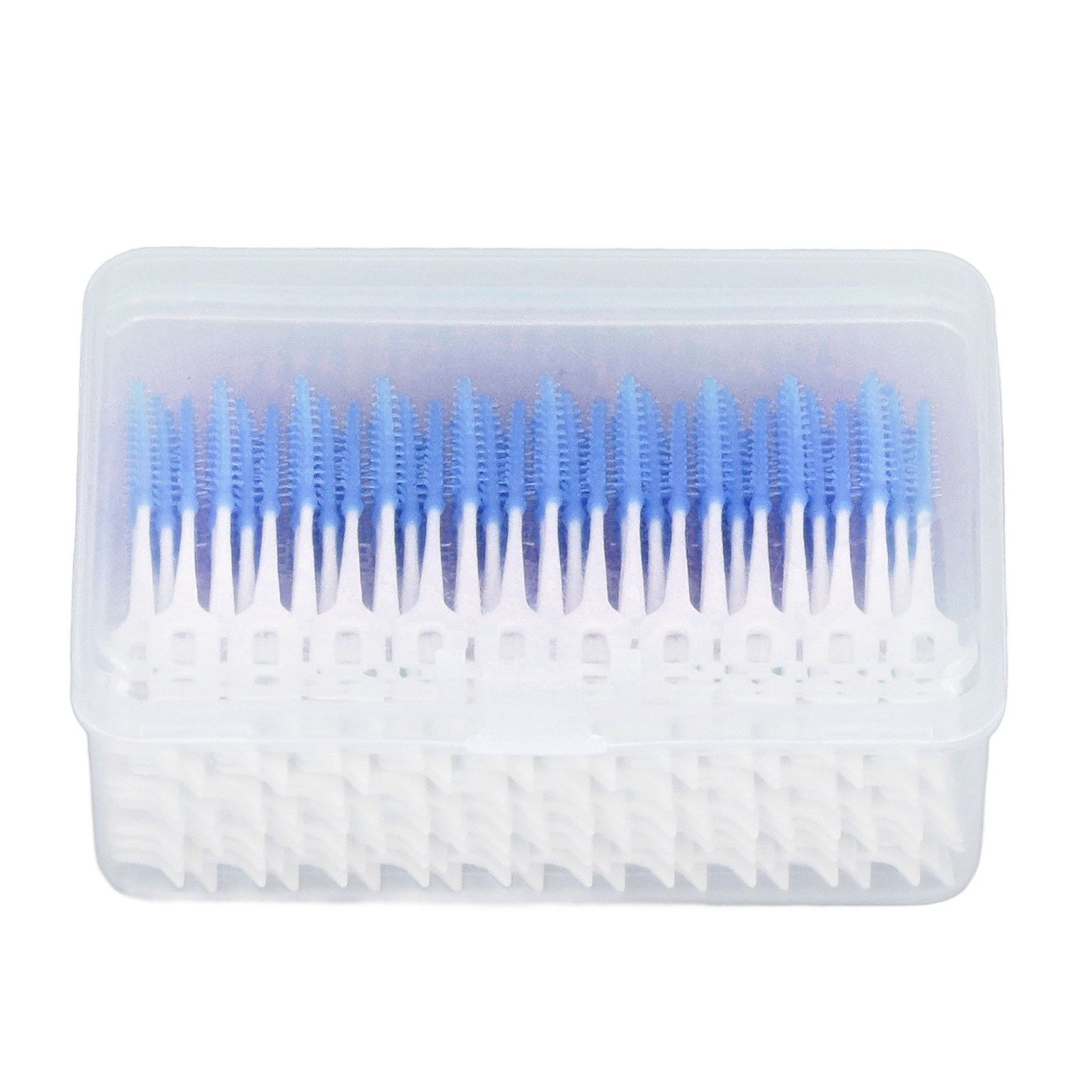 Interdental Brush Disposable Soft Dental Cleaning Floss Toothpicks for Oral Care Adults Children 160pcs Blue - Image 5
