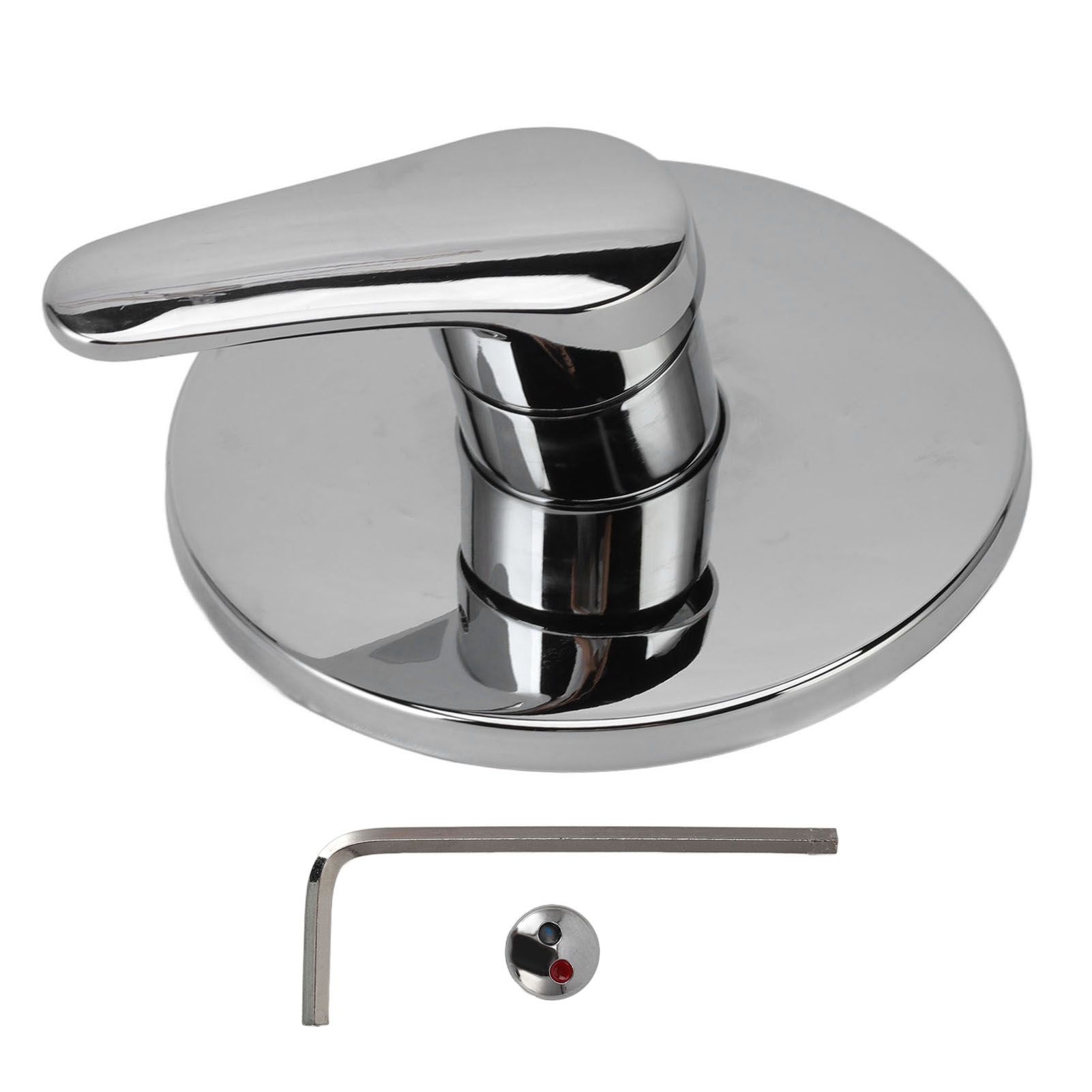 Concealed Shower Faucet Hot Cold Water Rust Proof Wall Mounted Mixer Tap for Home Hotel - Image 1