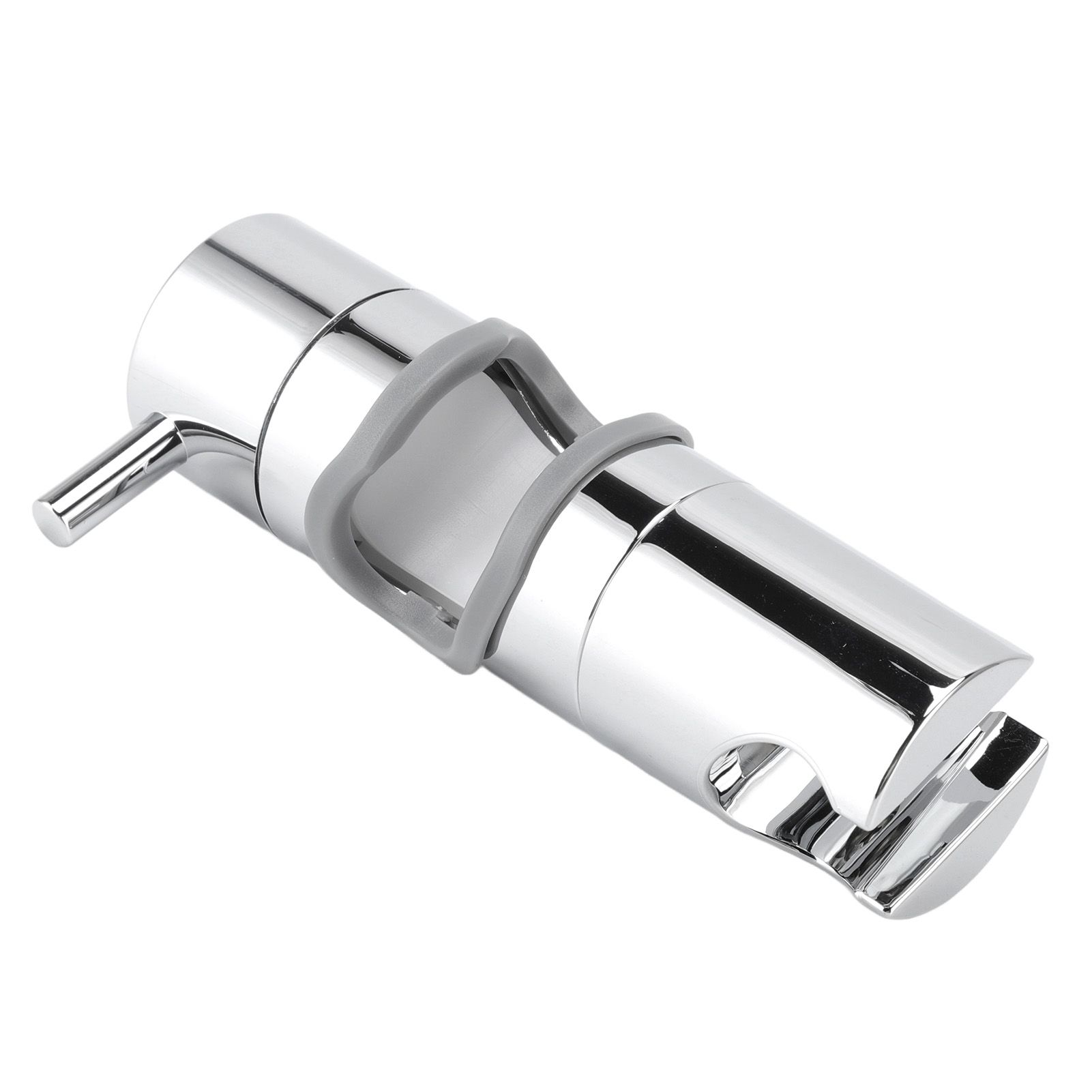 Shower Head Holder ABS Chromeplate Adjustable Anti Slip Shower Slide Rail Bar Holder for Bathroom - Image 1