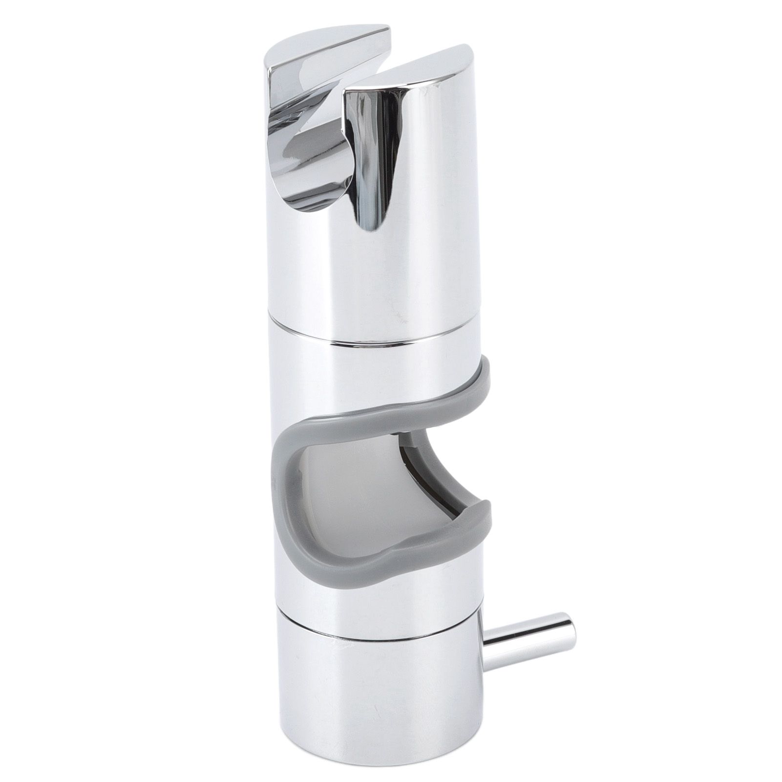 Shower Head Holder ABS Chromeplate Adjustable Anti Slip Shower Slide Rail Bar Holder for Bathroom - Image 2