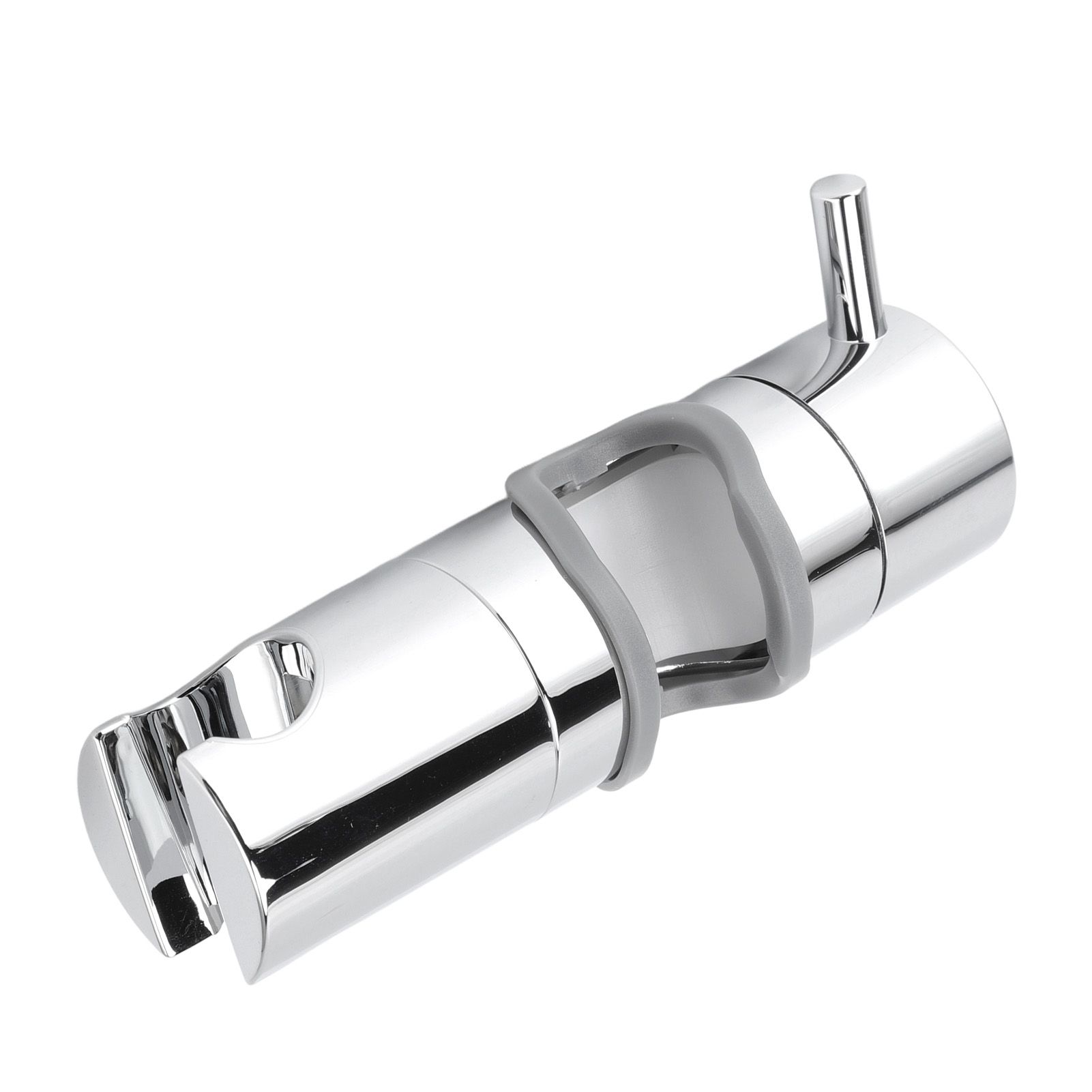 Shower Head Holder ABS Chromeplate Adjustable Anti Slip Shower Slide Rail Bar Holder for Bathroom - Image 3