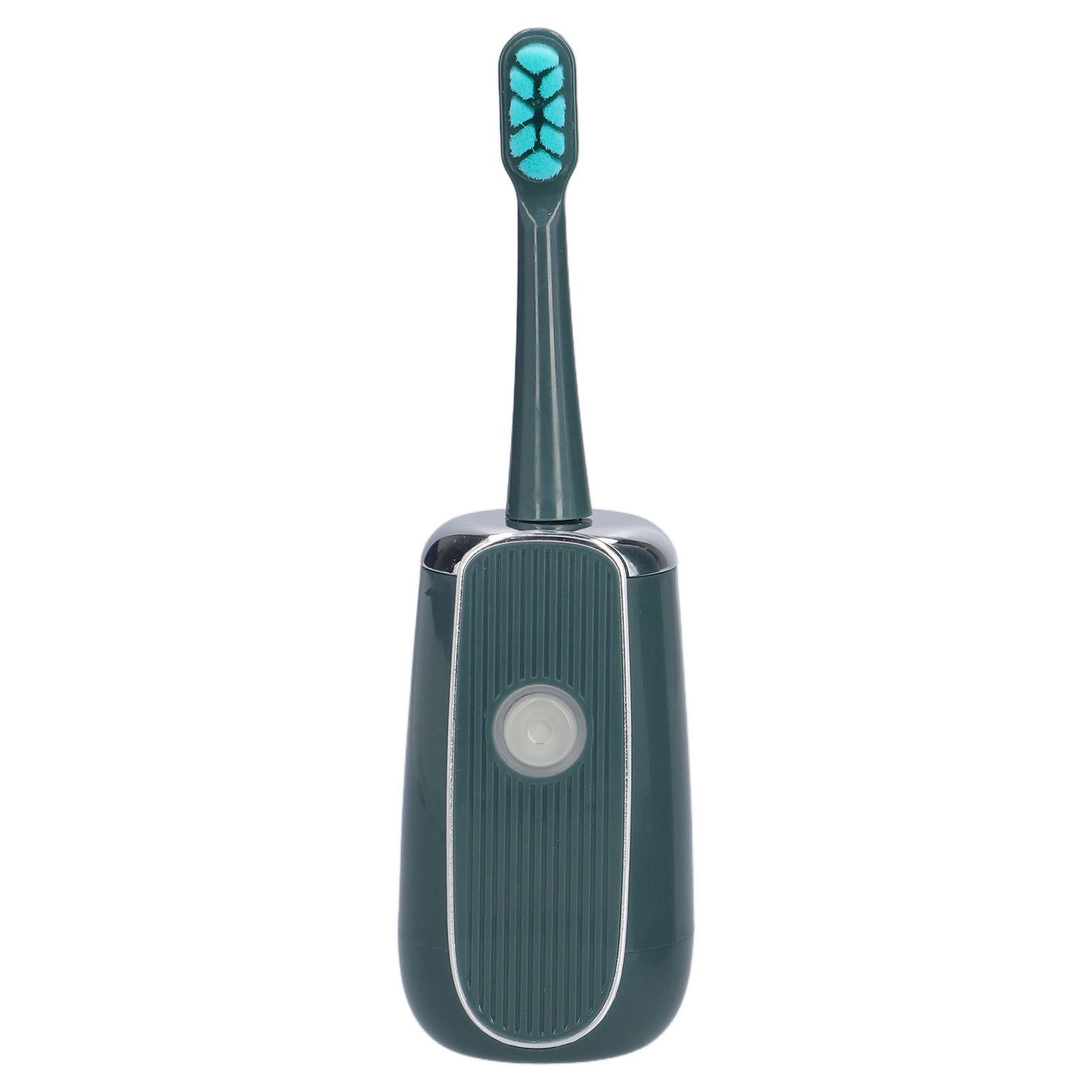 Electric Toothbrush Portable USB Charging IPX7 Waterproof Ultrasonic Toothbrush with Sterilization BoxGreen - Image 3