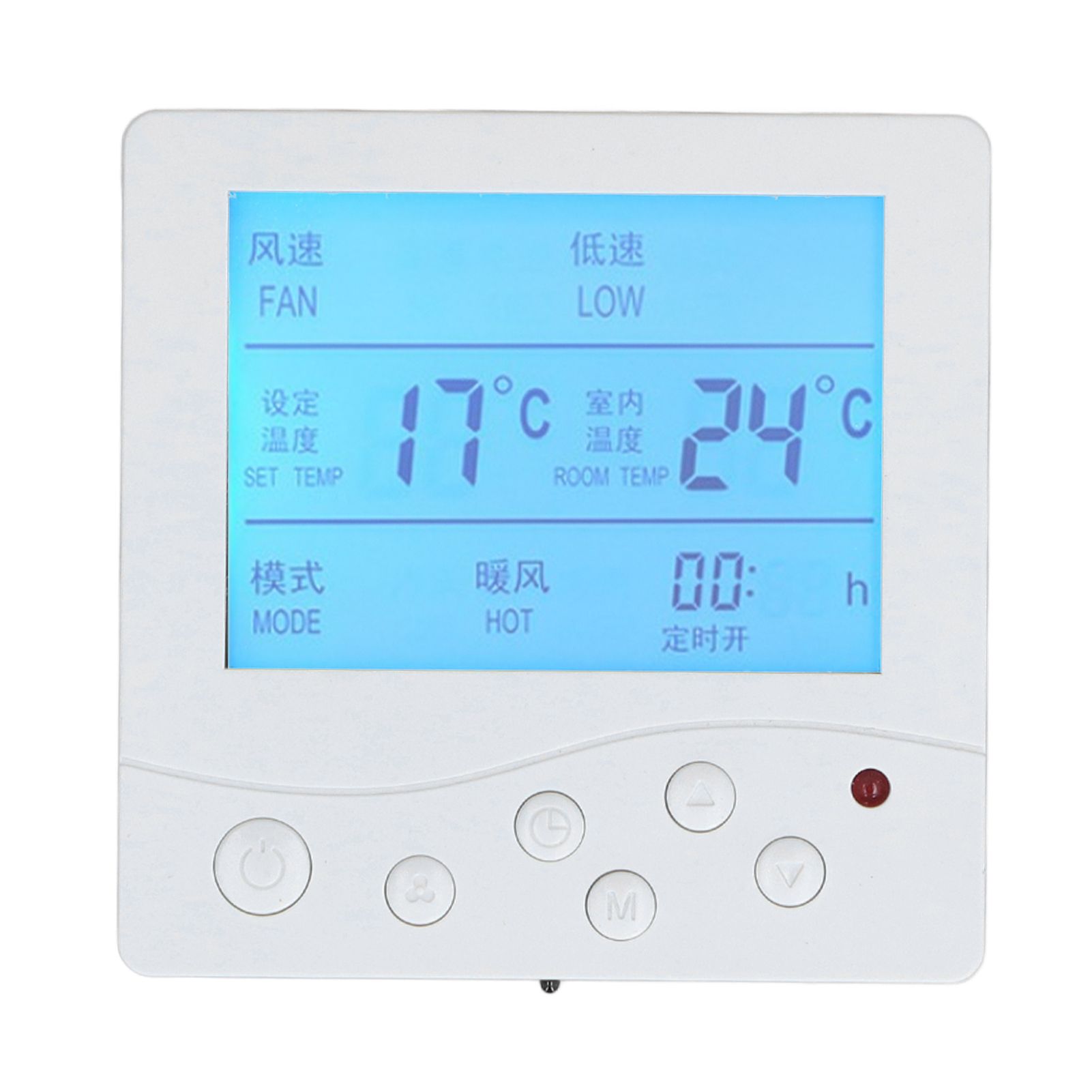Central Air Conditioning Thermostat Reliable Anti Interference Smart LCD Thermostat for Home 220V - Image 2