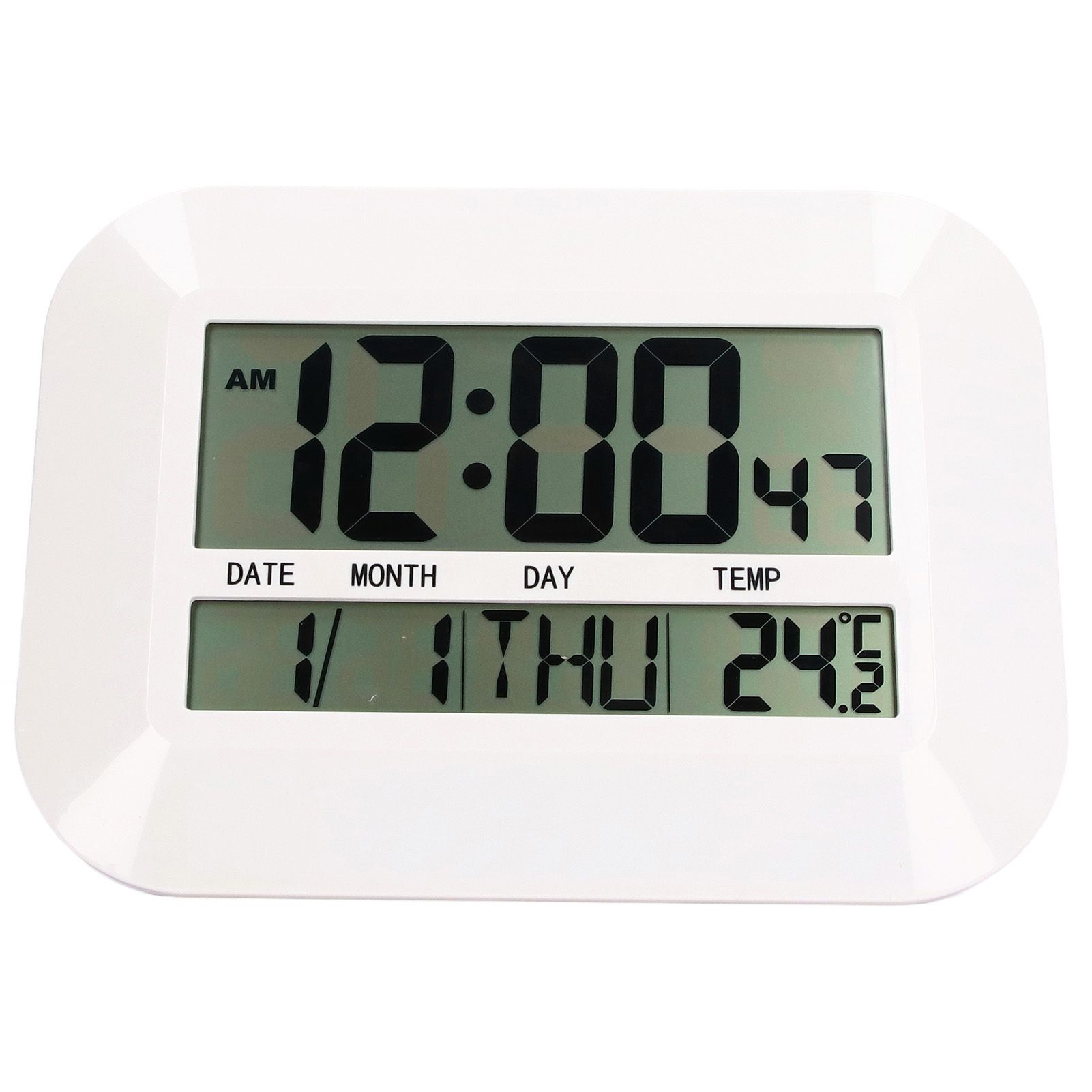 Electronic Alarm Clock Real Time Temperature Monitoring Ingenious Setting Desk Type Electronic Clock - Image 4