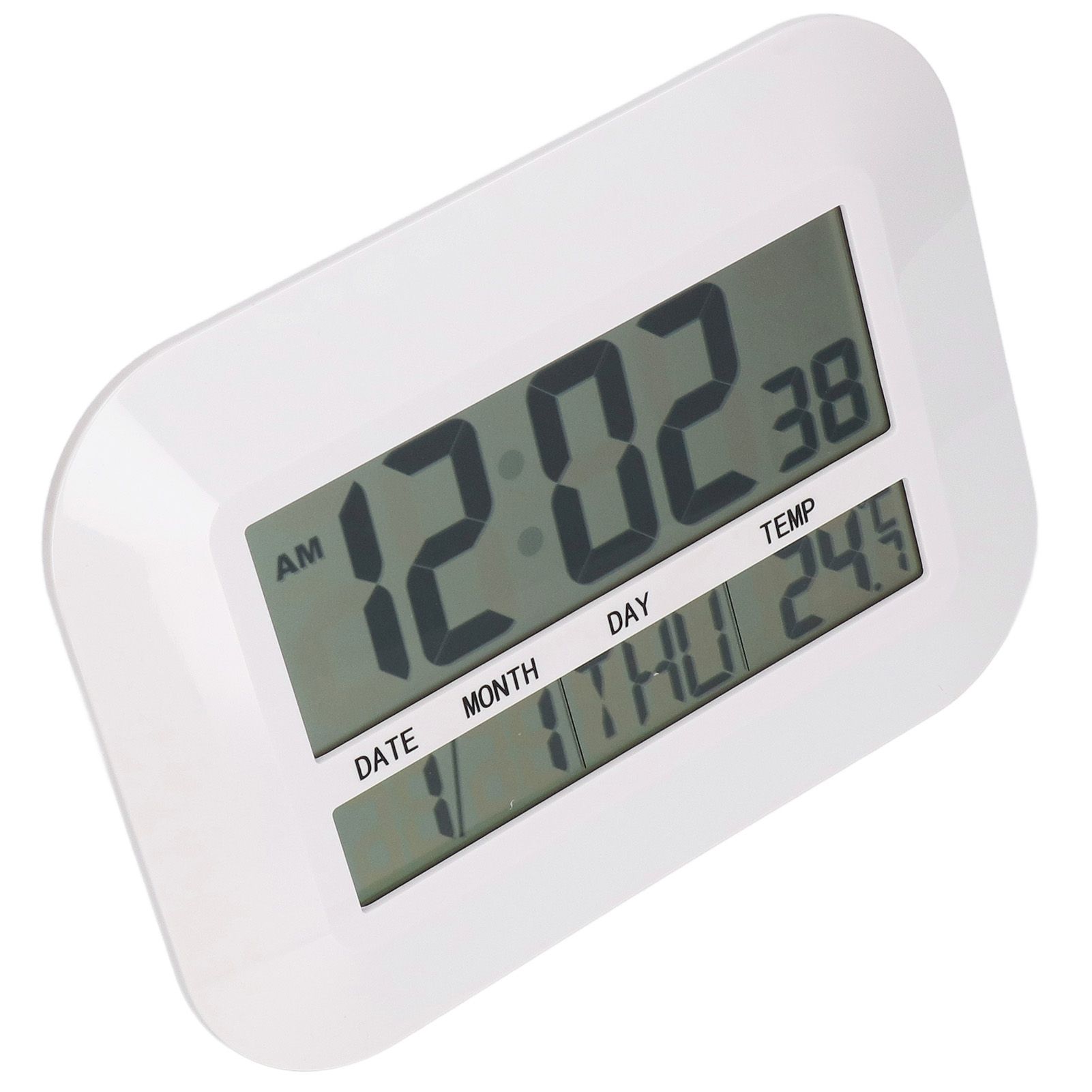 Electronic Alarm Clock Real Time Temperature Monitoring Ingenious Setting Desk Type Electronic Clock - Image 5