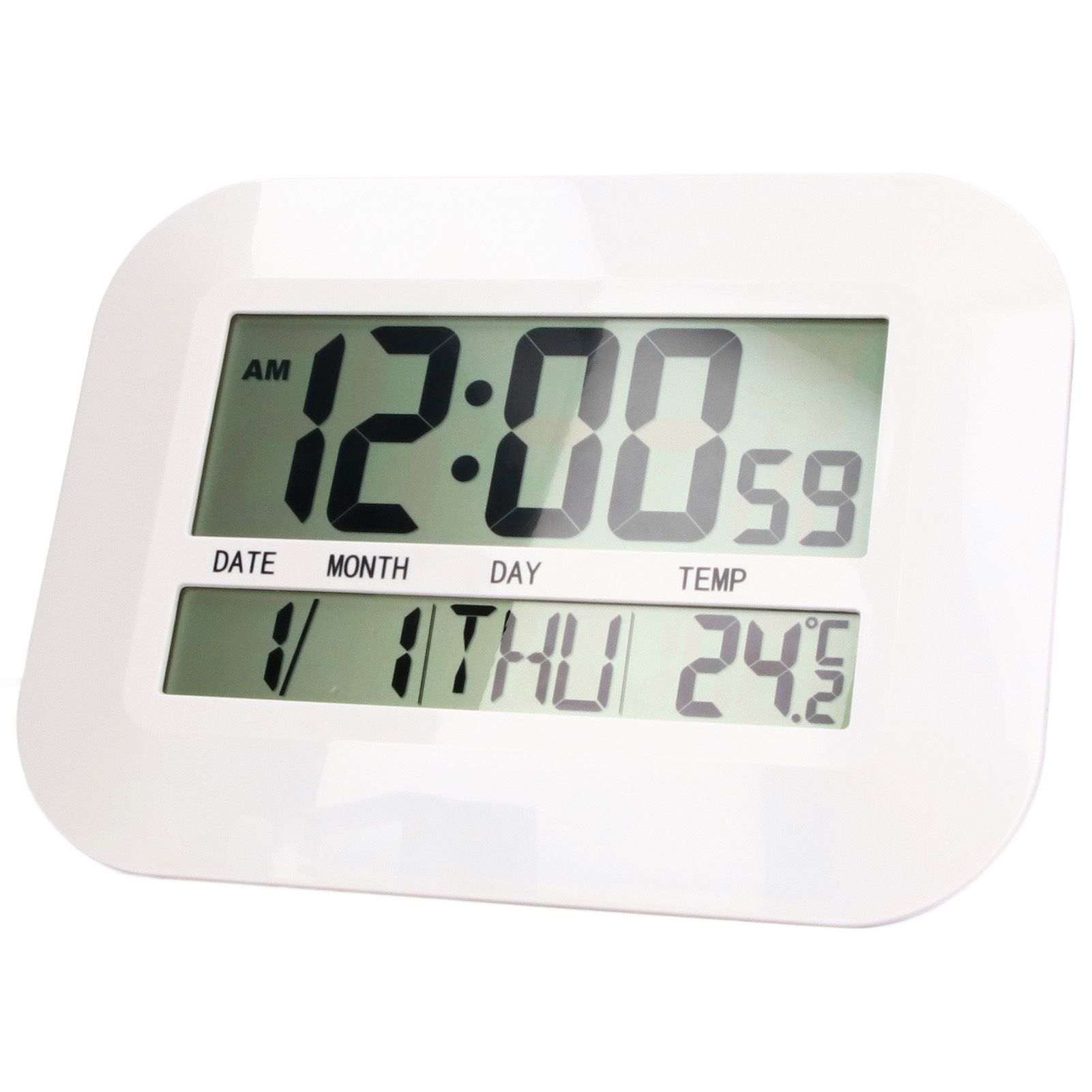 Electronic Alarm Clock Real Time Temperature Monitoring Ingenious Setting Desk Type Electronic Clock - Image 7