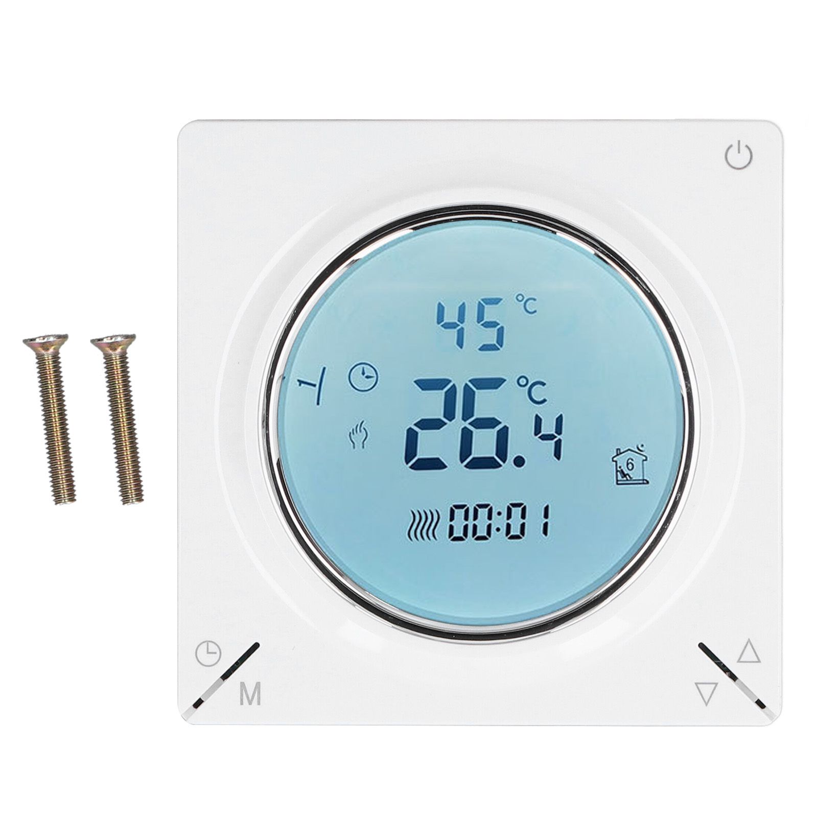 Thermostat NTC Thermistor LCD Screen High Accuracy Intelligent Control Flushbonading Temperature Controller AC220V - Image 1