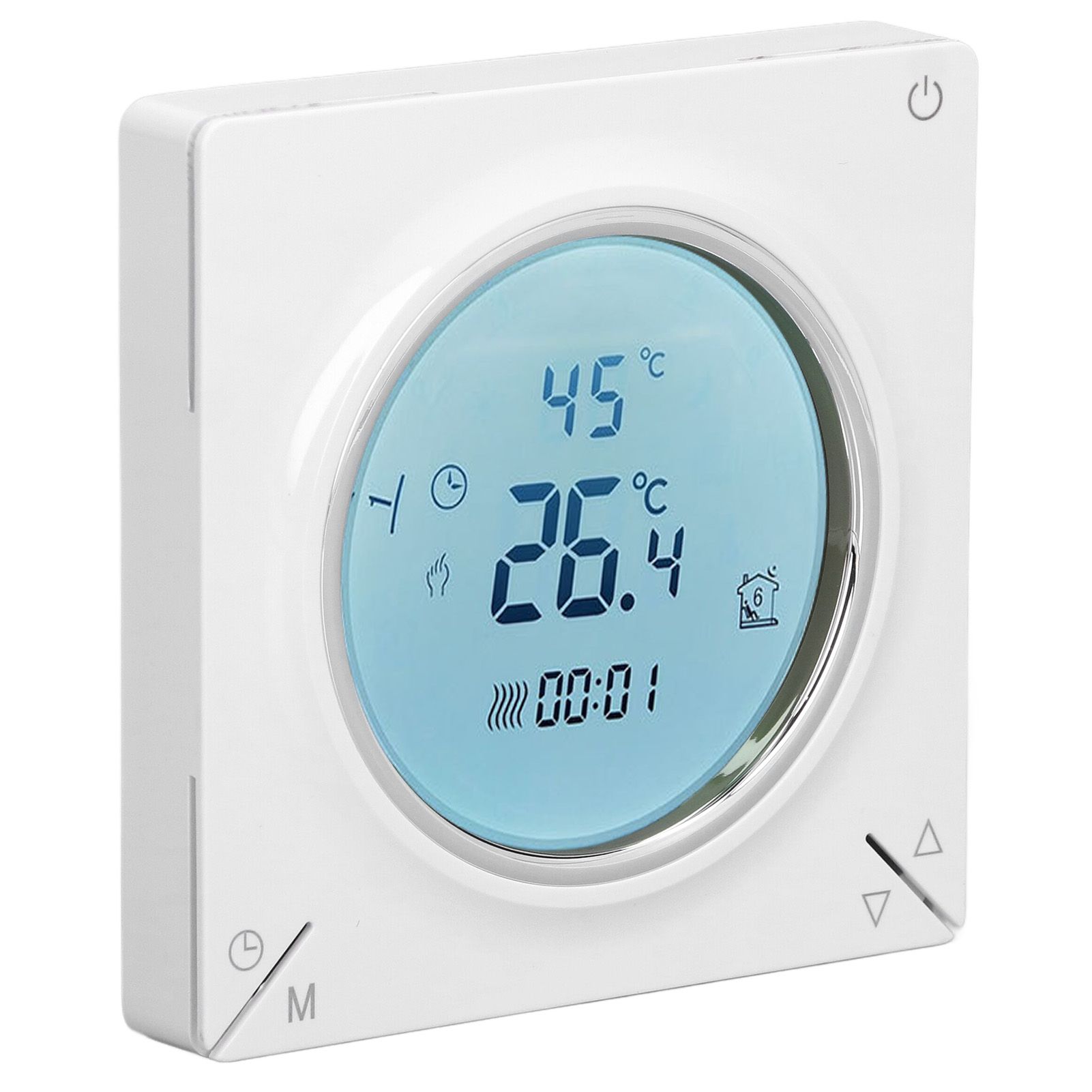 Smart Thermostat Fast Reading Reliable Chip Strong Anti Interference Practical LCD Screen Thermostat for Home - Image 6