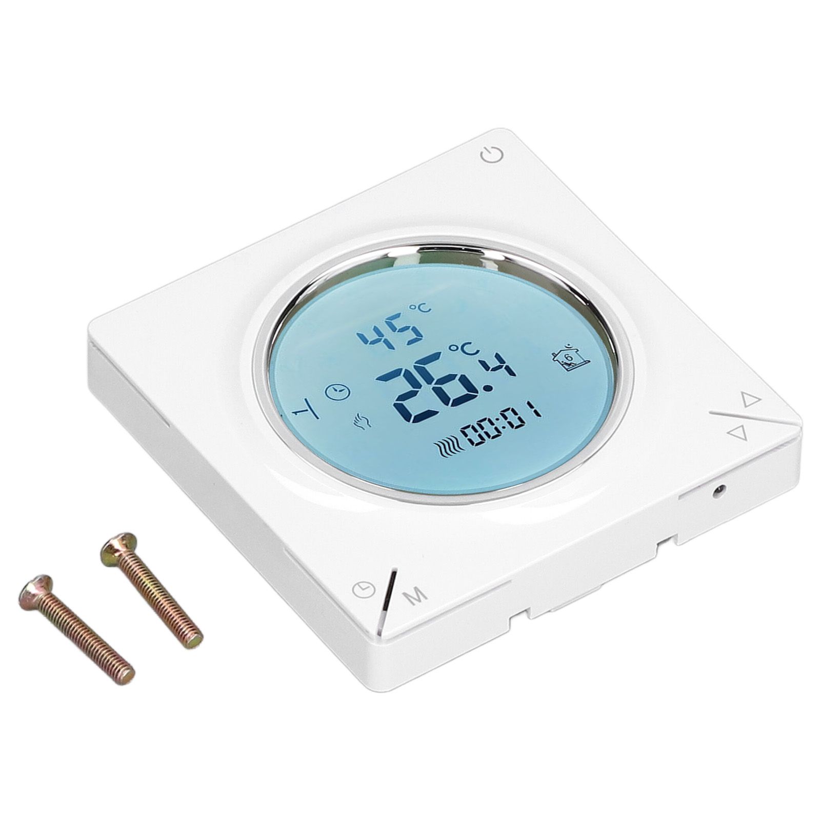 Smart Thermostat Fast Reading Reliable Chip Strong Anti Interference Practical LCD Screen Thermostat for Home - Image 7