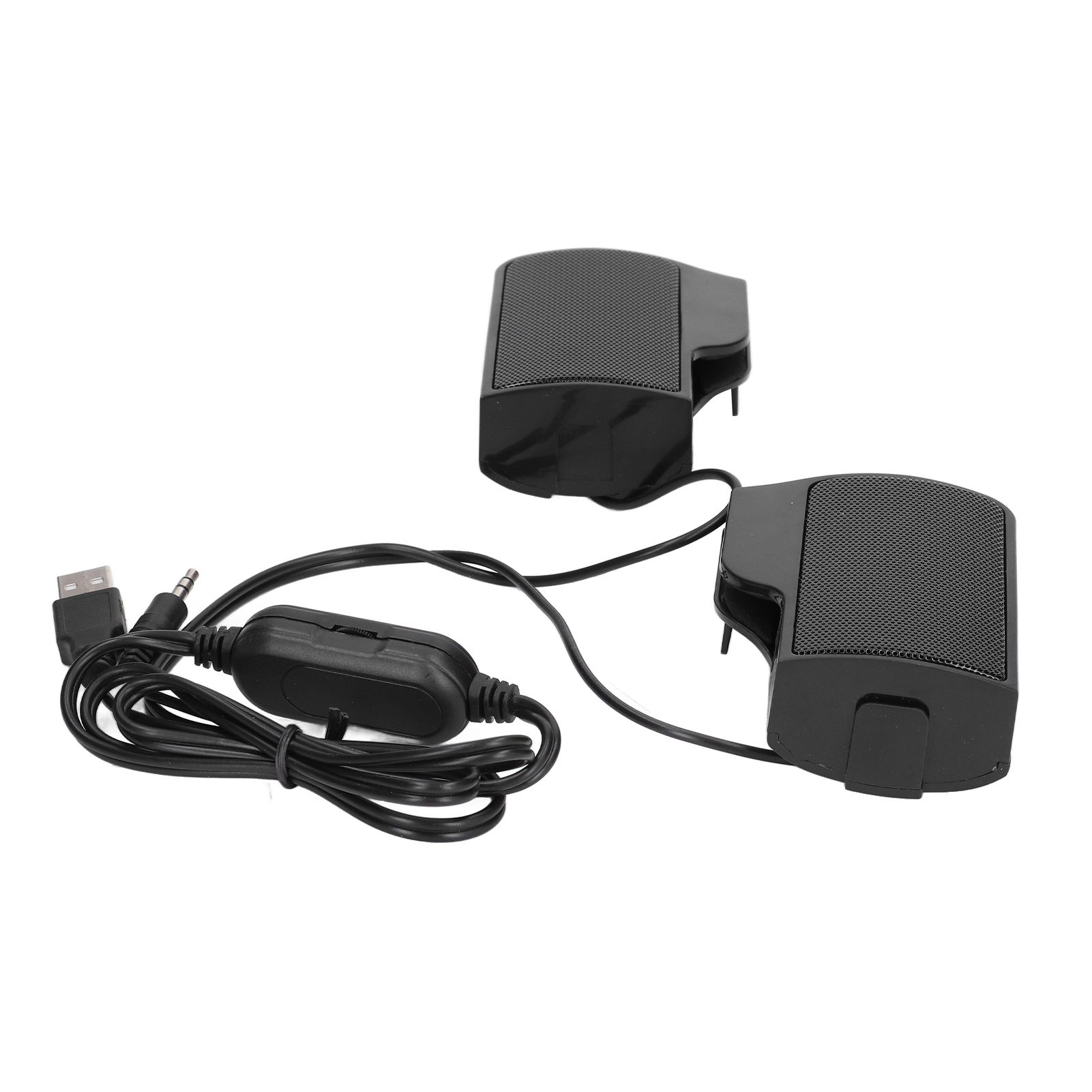 Laptop Speakers USB Powered Wired Monitor Soundbar Stereo Sound with Screen Clip for Monitor Notebook Tablets TV - Image 4