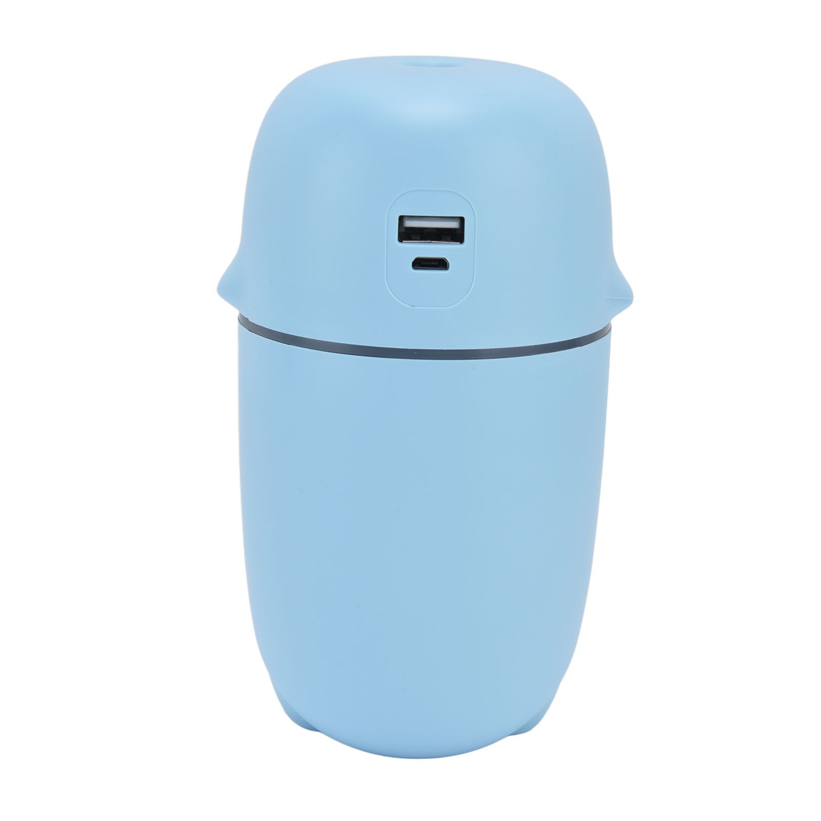 Air Humidifier Mini Cute 300ml 2 Modes USB Rechargeable Electric Cool Mist Purifier with USB Cable for Car Home OfficeBlue - Image 7
