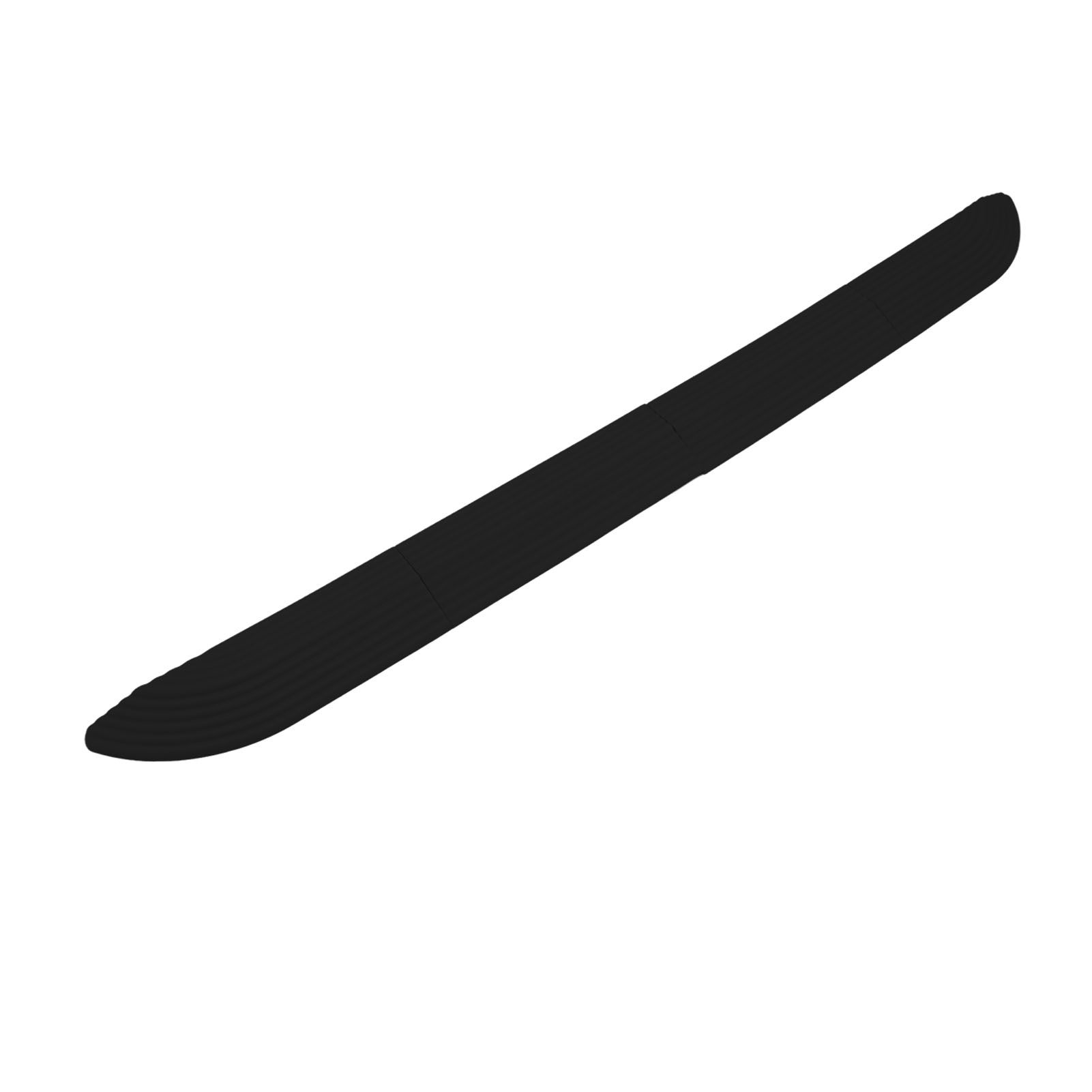 4PCS Universal Sweeper Door Sill Stair Wheelchair Door Sill Free Assembly Rubber Door Threshold ProtectBlack - Image 3