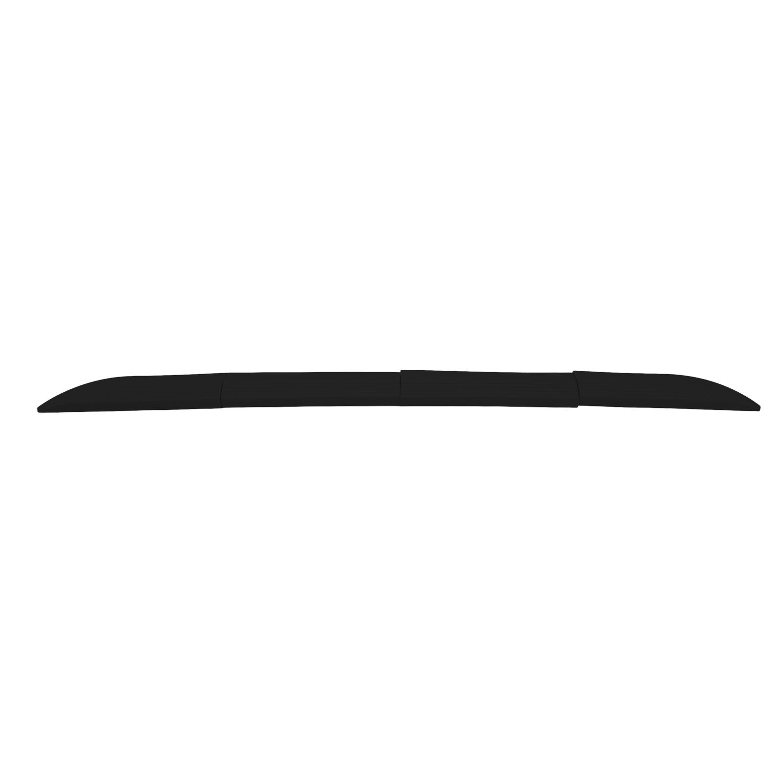 4PCS Universal Sweeper Door Sill Stair Wheelchair Door Sill Free Assembly Rubber Door Threshold ProtectBlack - Image 6