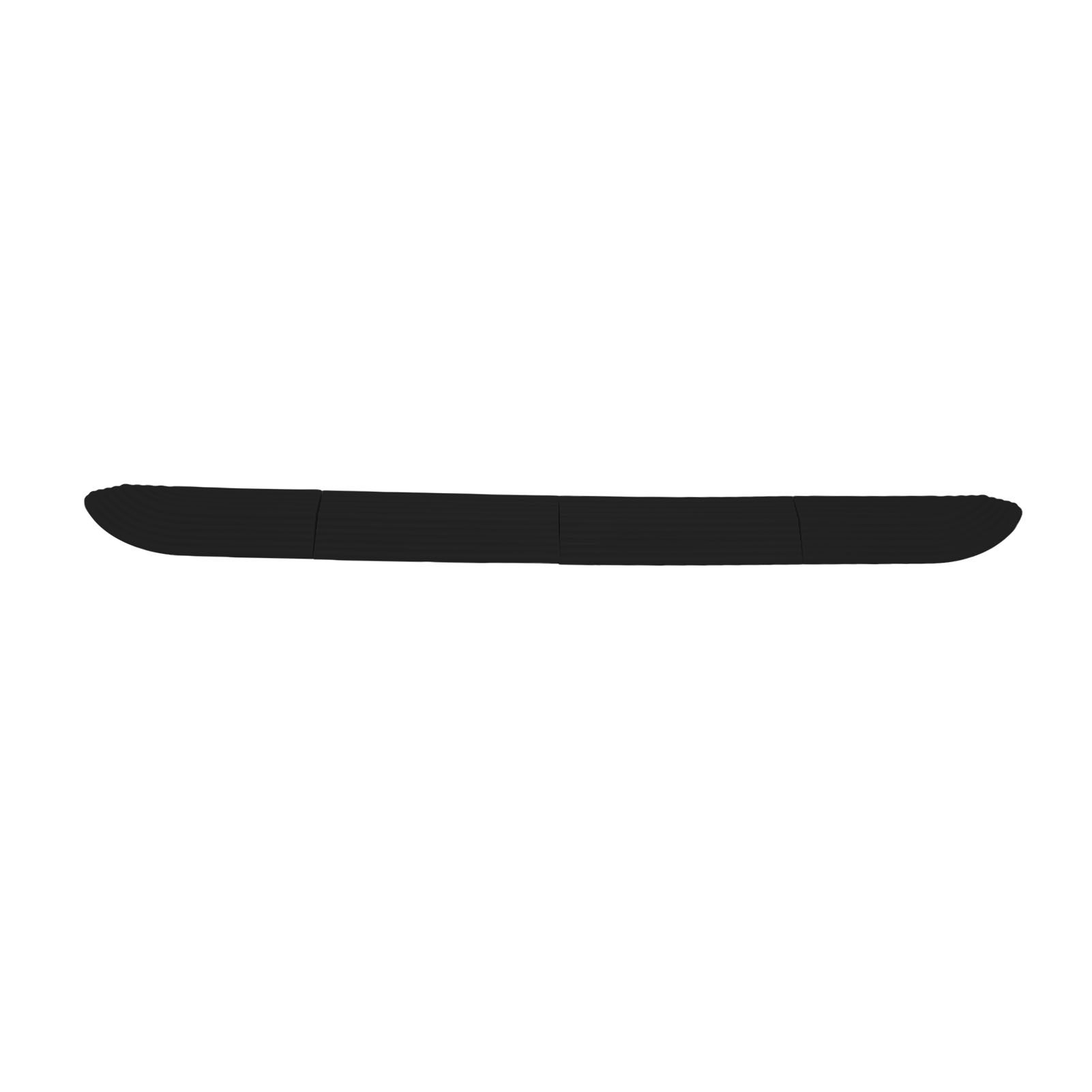 4PCS Universal Sweeper Door Sill Stair Wheelchair Door Sill Free Assembly Rubber Door Threshold ProtectBlack - Image 8