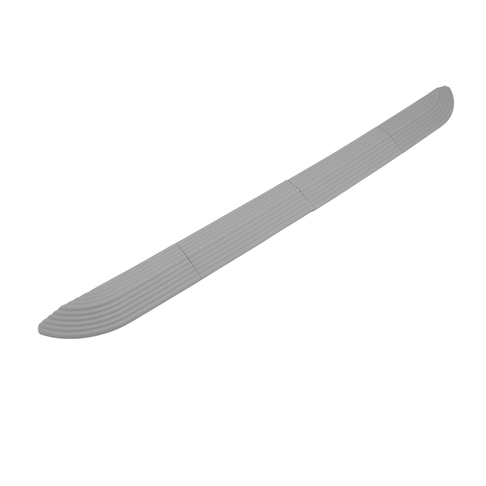 4PCS Universal Sweeper Door Sill Stair Wheelchair Door Sill Free Assembly Rubber Door Threshold ProtectGrey - Image 3