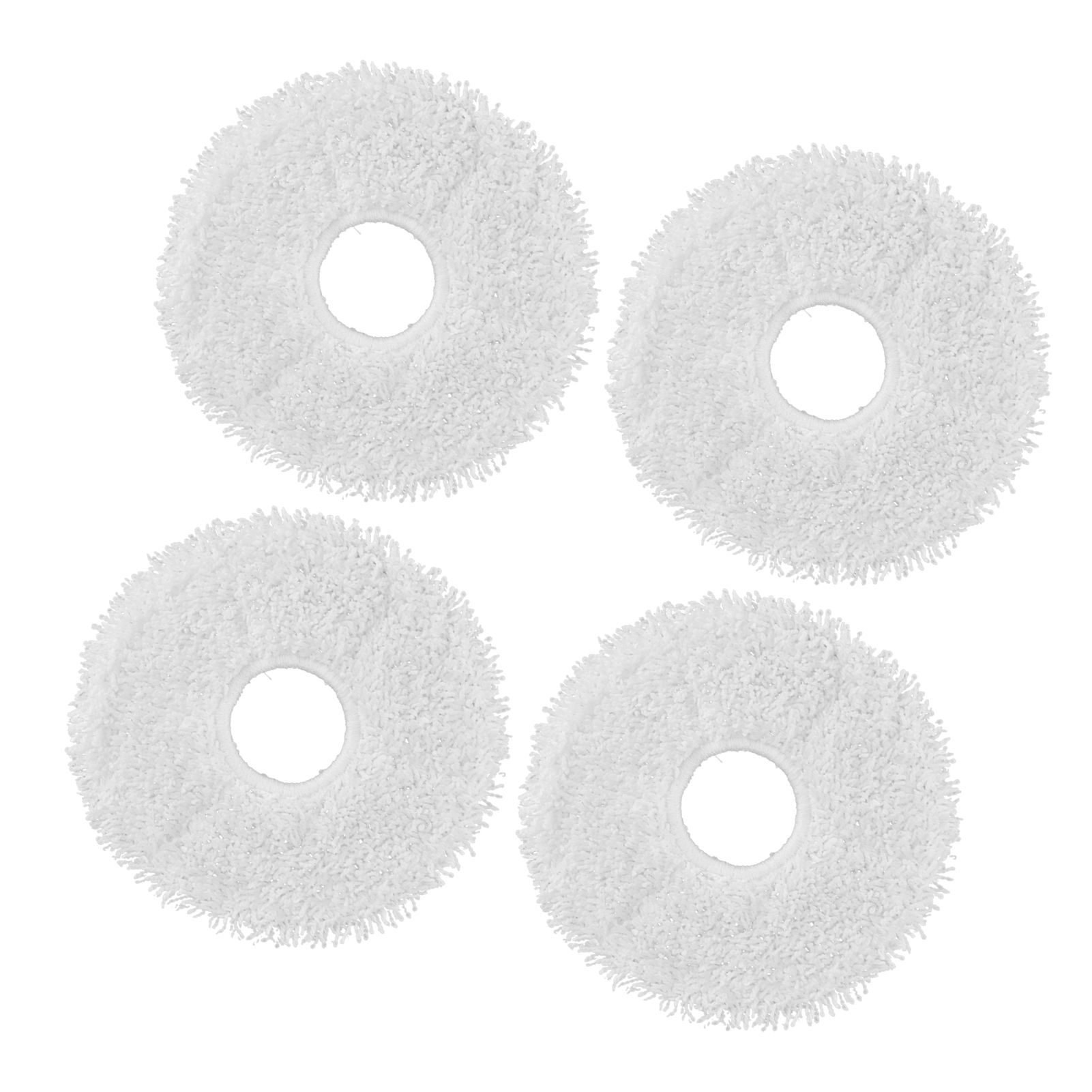 4pcs Sweeper Mop Pad Fiber Cleaning Mop Cloth Replacement for DEEBOT X1 Sweeping Robot - Image 6