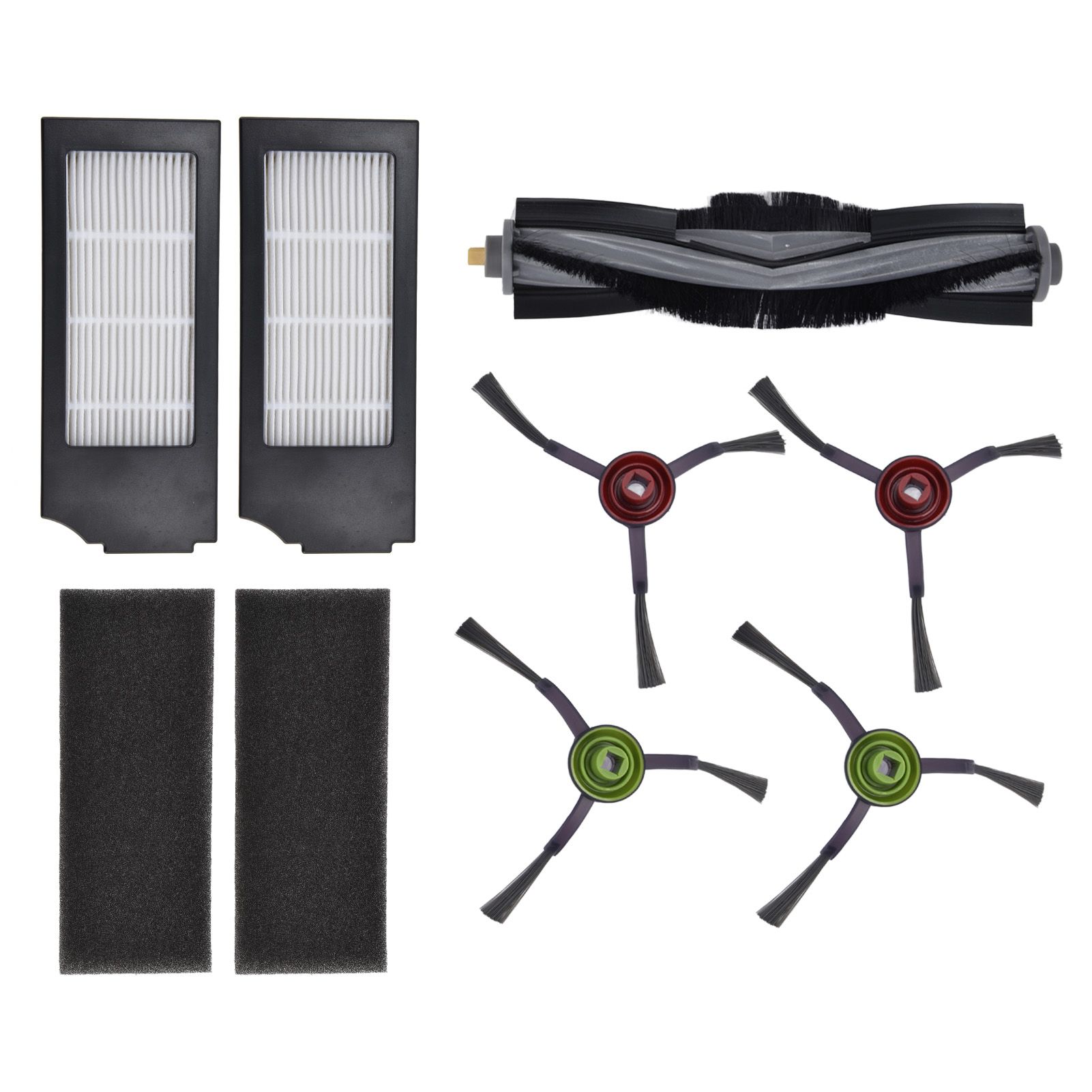 Vacuum Cleaner Brush Filter Kit Sweeper Main Side Brush Vacuum Cleaner Accessories for DEEBOT X1 Omni - Image 4