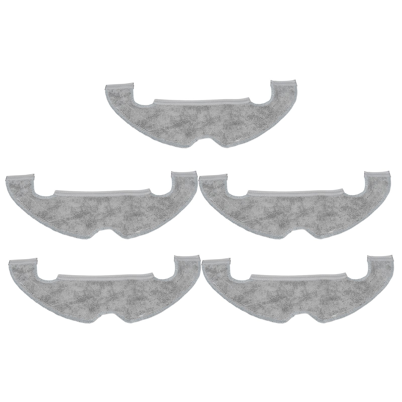 5PCS Mops Cloth for Xiaomi Dreame L10plus Sweeping Robot Vacuum Cleaner Replacement Parts - Image 1