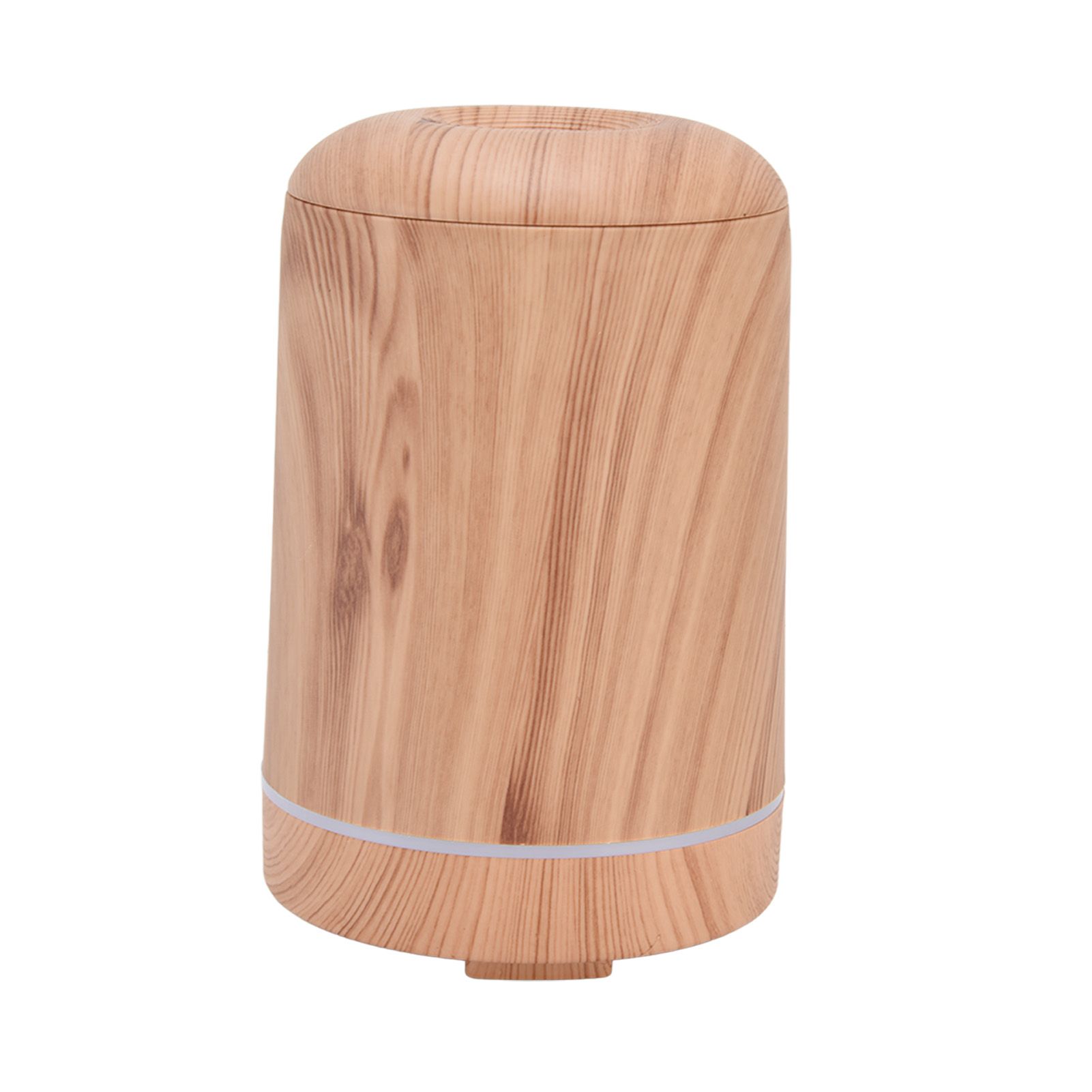 200ml Wood Grain Humidifier Aroma Air Humidifier USB Powered Night Light Humidifier for Bedroom - Image 2