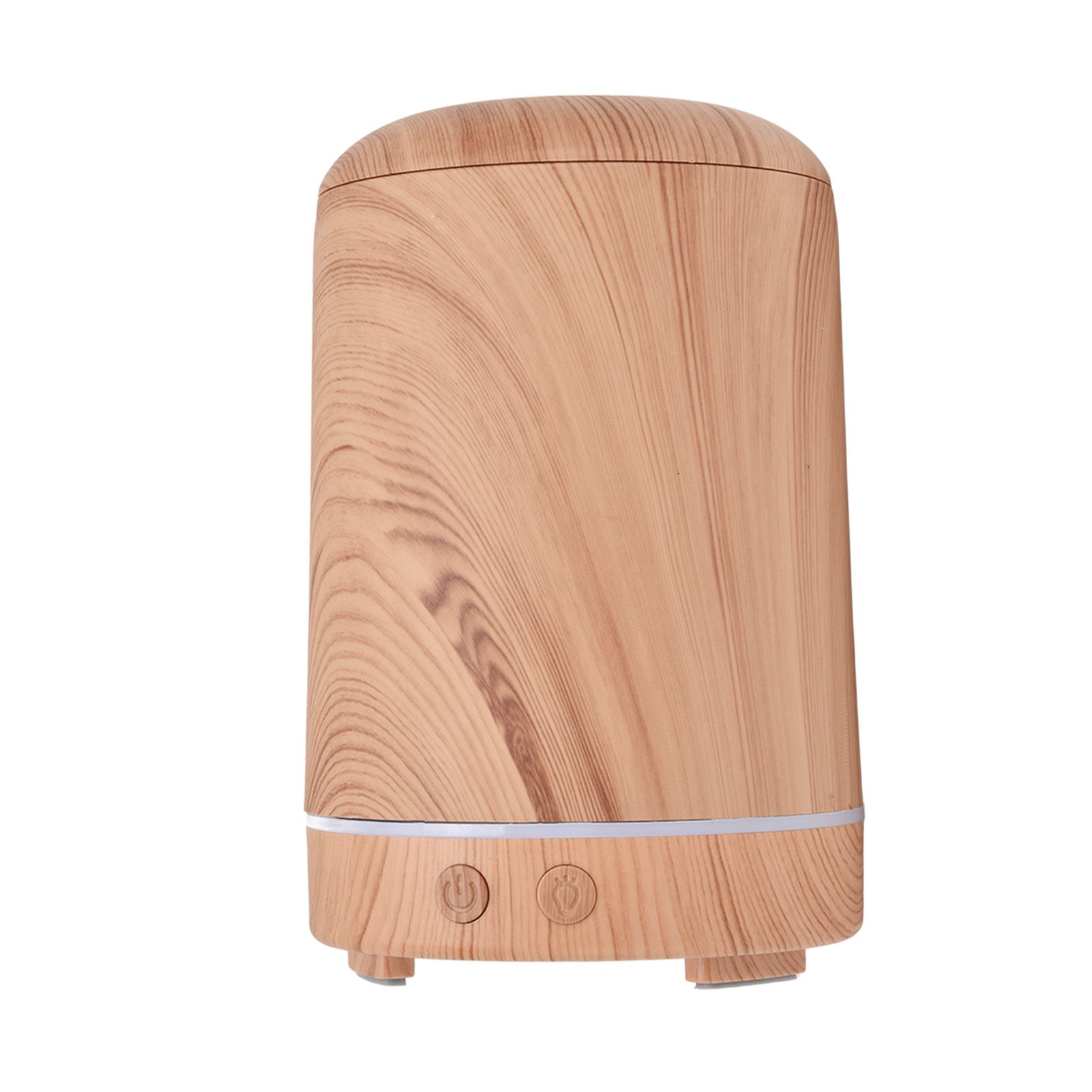 200ml Wood Grain Humidifier Aroma Air Humidifier USB Powered Night Light Humidifier for Bedroom - Image 4