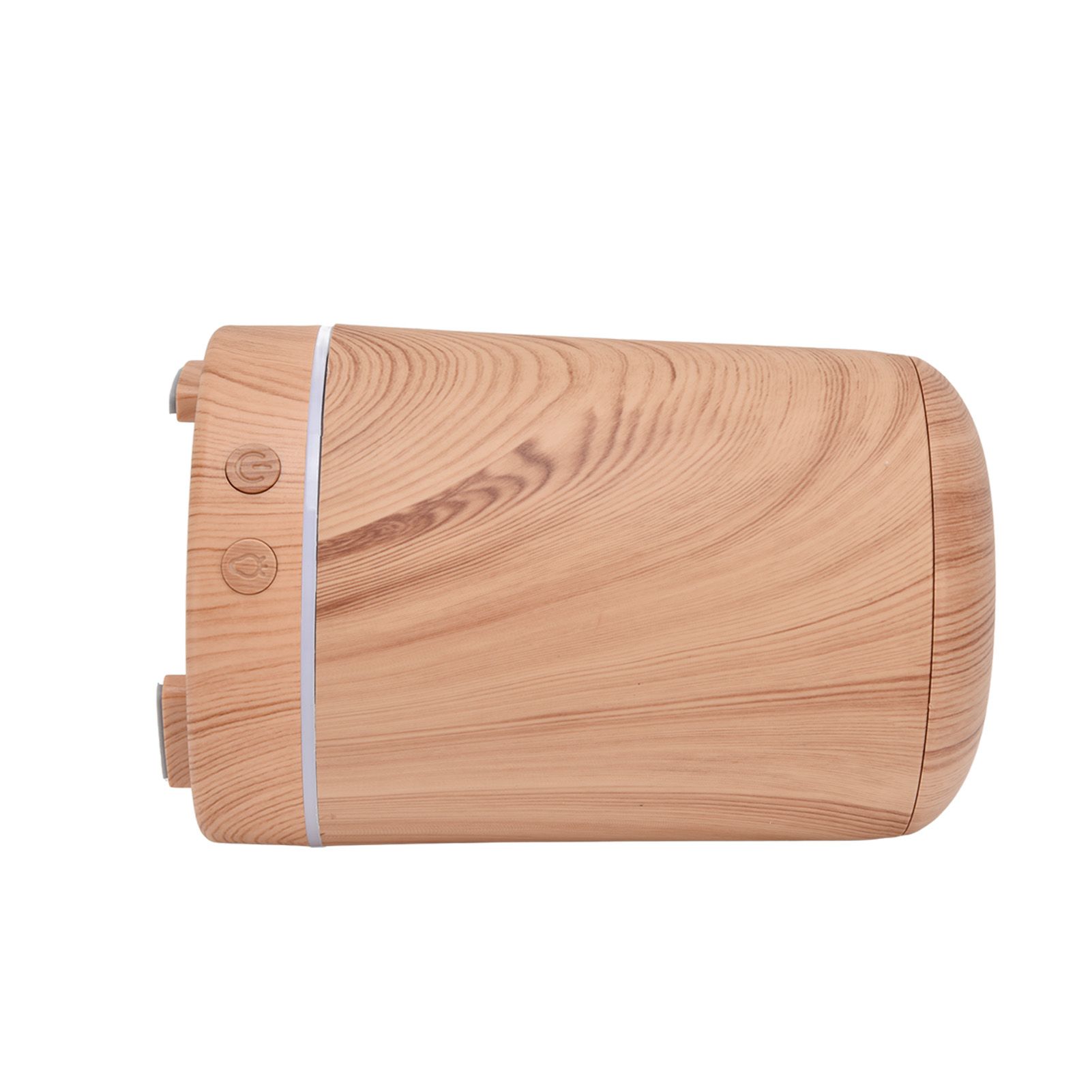 200ml Wood Grain Humidifier Aroma Air Humidifier USB Powered Night Light Humidifier for Bedroom - Image 8