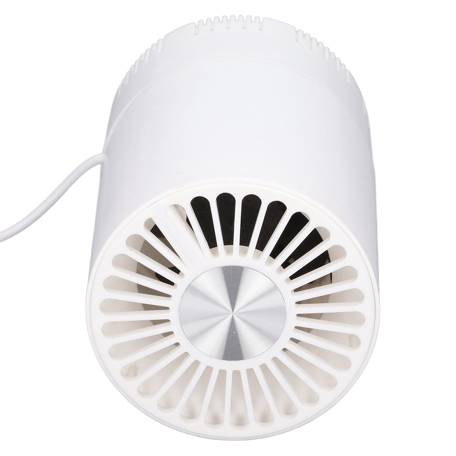 Desktop Air Purifier Intelligent USB Powered Ultra Quiet Negative Ion Air Purifier for Home Travel CarWhite - Image 8