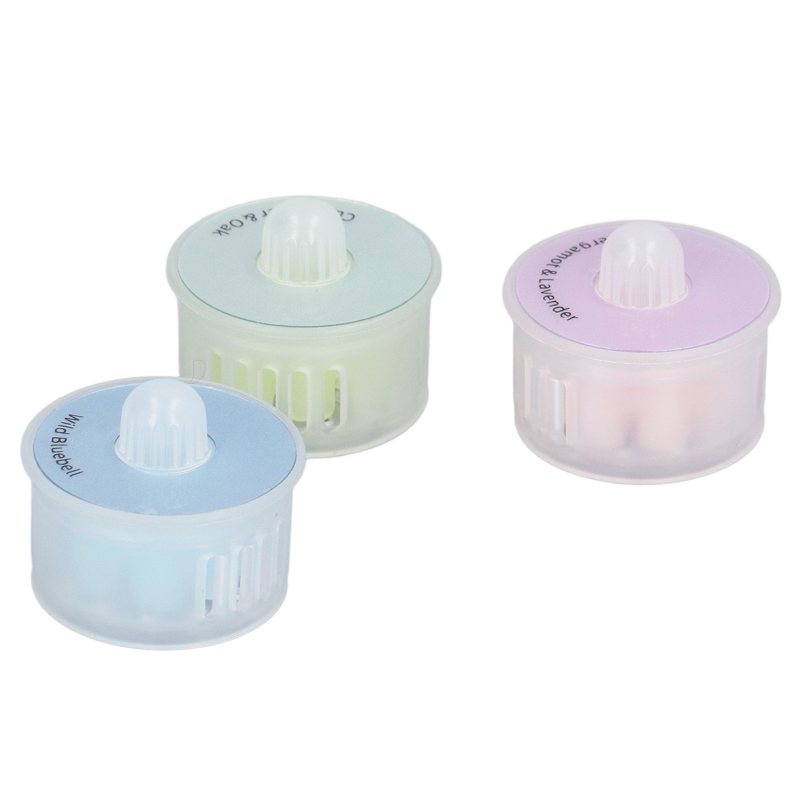 3Pcs Robot Cleaner Fragrance Capsule Air Frenshener Accessory Wild Bluebell Bergamot and Lavendar Cucumber and Oak for T9 AIVI - Image 1