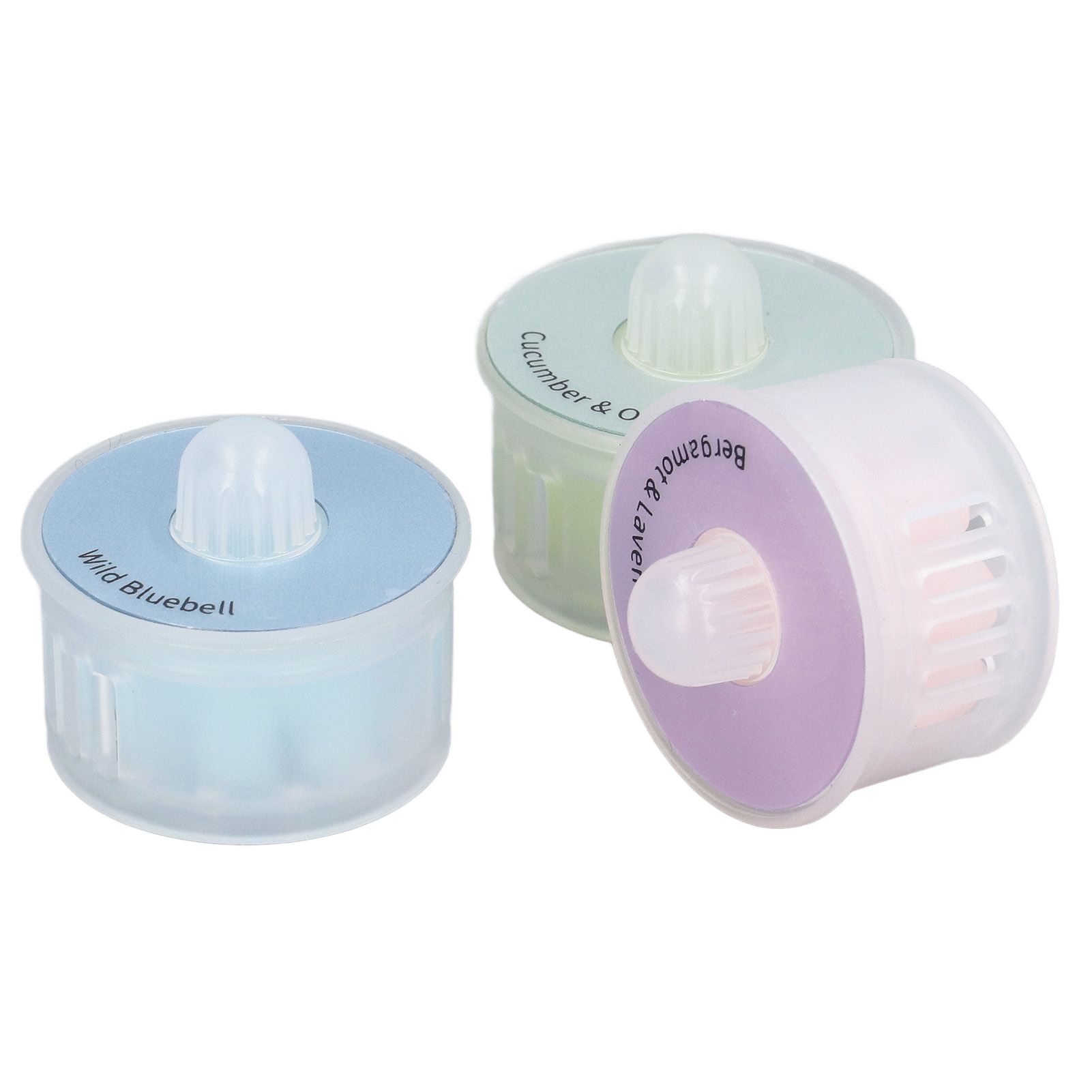 3Pcs Robot Cleaner Fragrance Capsule Air Frenshener Accessory Wild Bluebell Bergamot and Lavendar Cucumber and Oak for T9 AIVI - Image 2