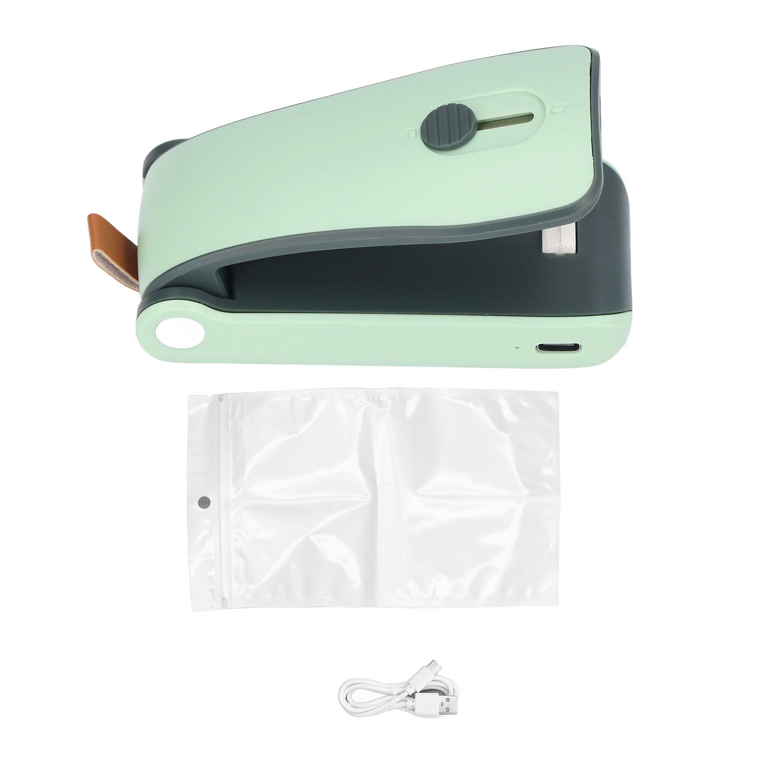 Mini Food Sealer Small Handheld Bottom Magnetic Design USB Charging Quick Sealing Food Sealer Machine - Image 2