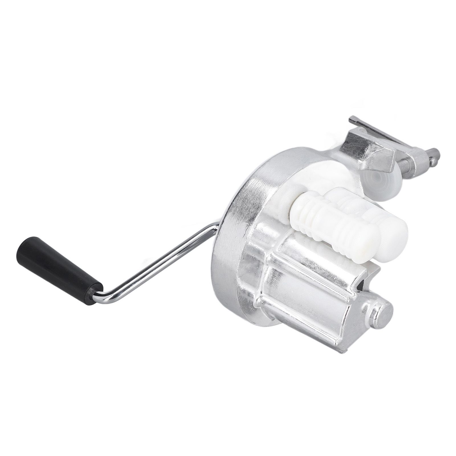 Manual Macaroni Maker Aluminium Alloy Silver Portable Hand Cranking Noodles Pressing Machine for Kitchen Restaurant - Image 4