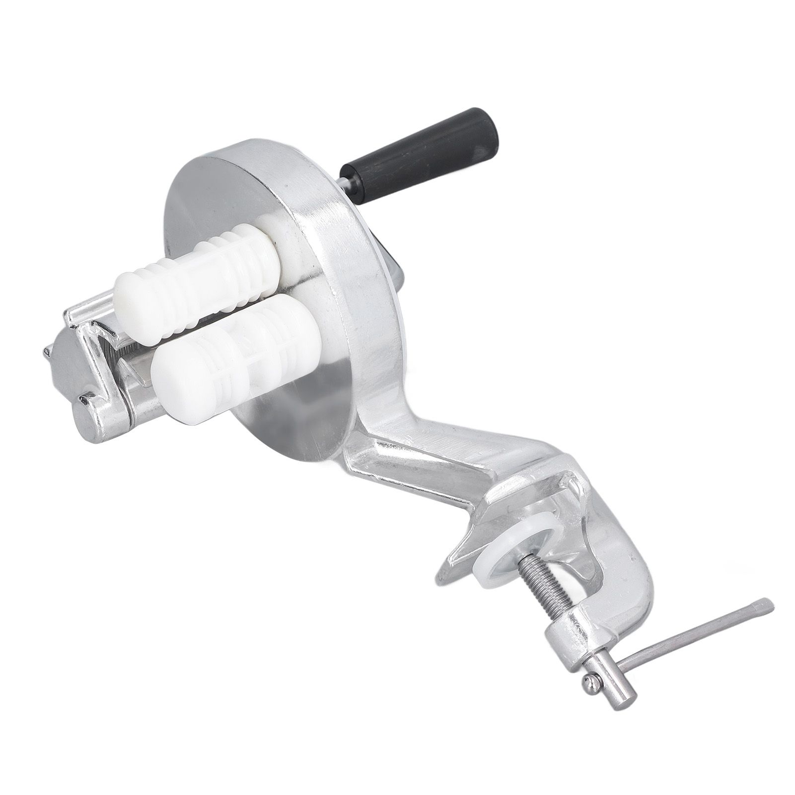 Manual Macaroni Maker Aluminium Alloy Silver Portable Hand Cranking Noodles Pressing Machine for Kitchen Restaurant - Image 6