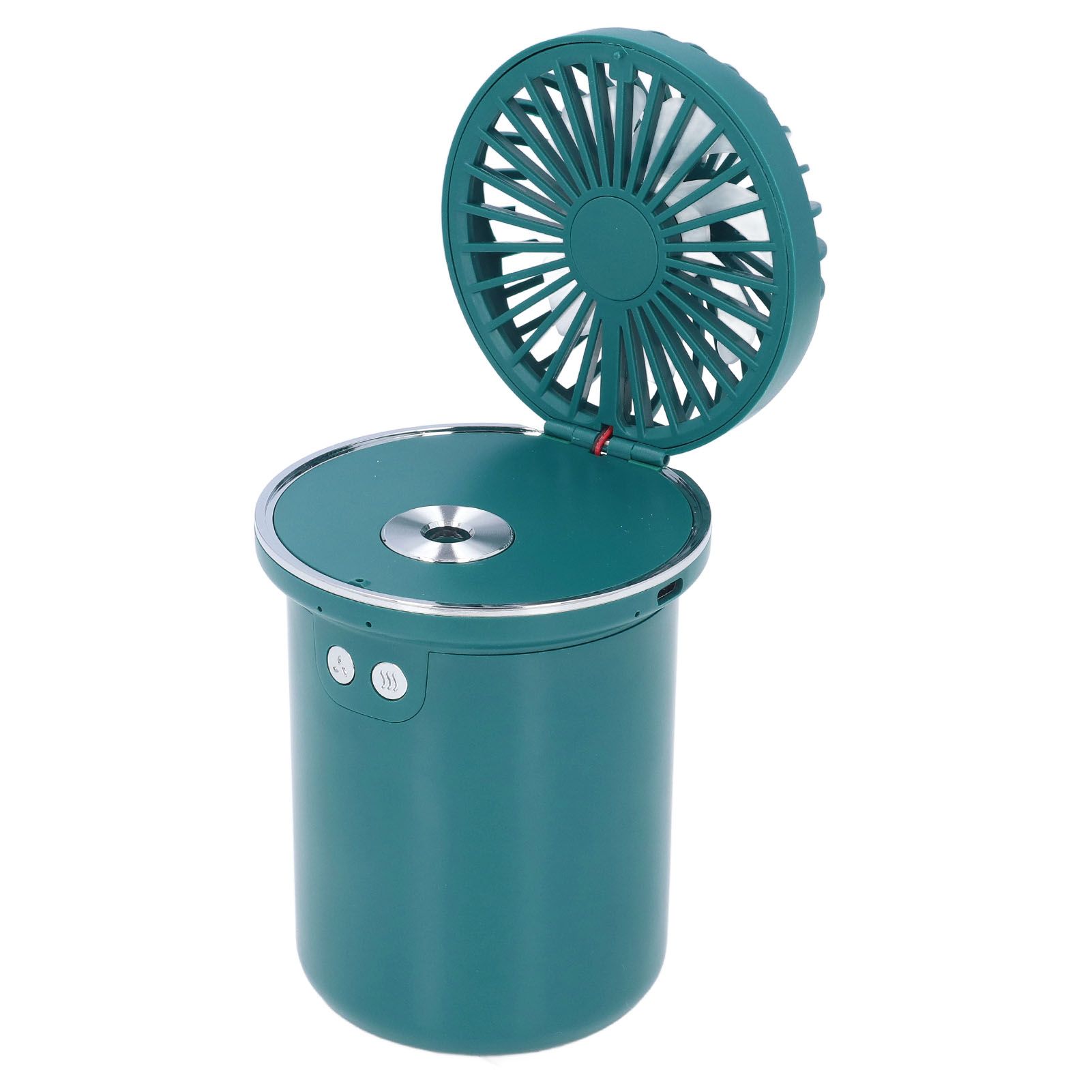 5V 5W Fan Humidifier 2 in 1 Desktop Humidifiers USB Charging 35ML Fog Output 280ml Multifunctional Fan for Desktop Office - Image 3