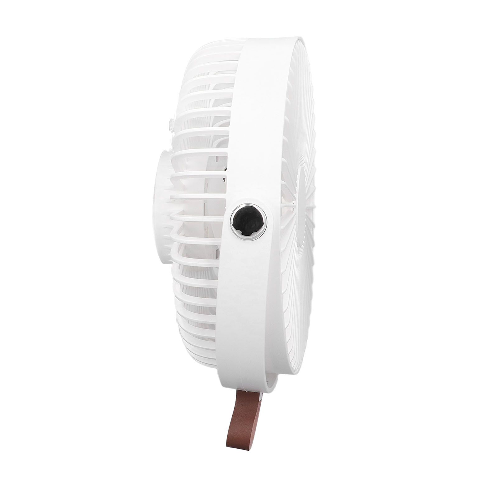 Electric Fan 3 Speeds 360 Degree Adjustable USB Rechargeable Portable Camping Fan with Night Light for Dormitory Camping - Image 4