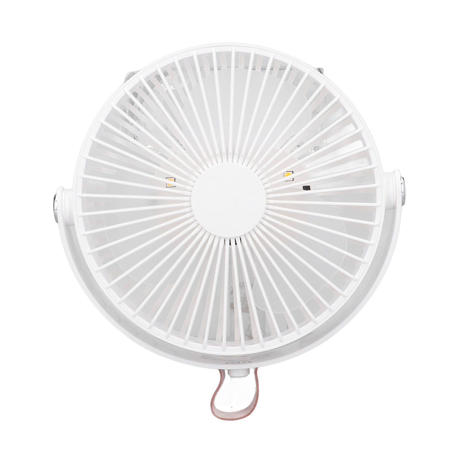 Electric Fan 3 Speeds 360 Degree Adjustable USB Rechargeable Portable Camping Fan with Night Light for Dormitory Camping - Image 7
