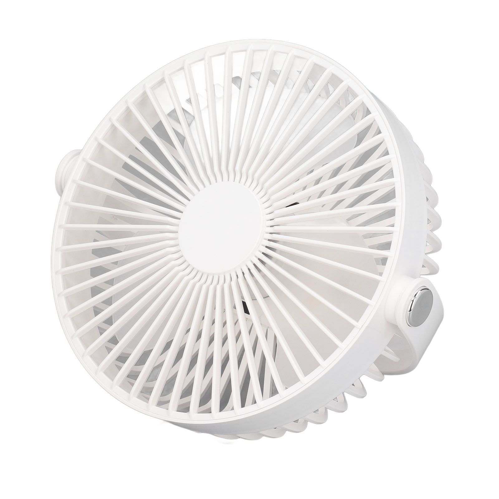 Electric Fan 3 Speeds 360 Degree Adjustable USB Rechargeable Portable Camping Fan with Night Light for Dormitory Camping - Image 8