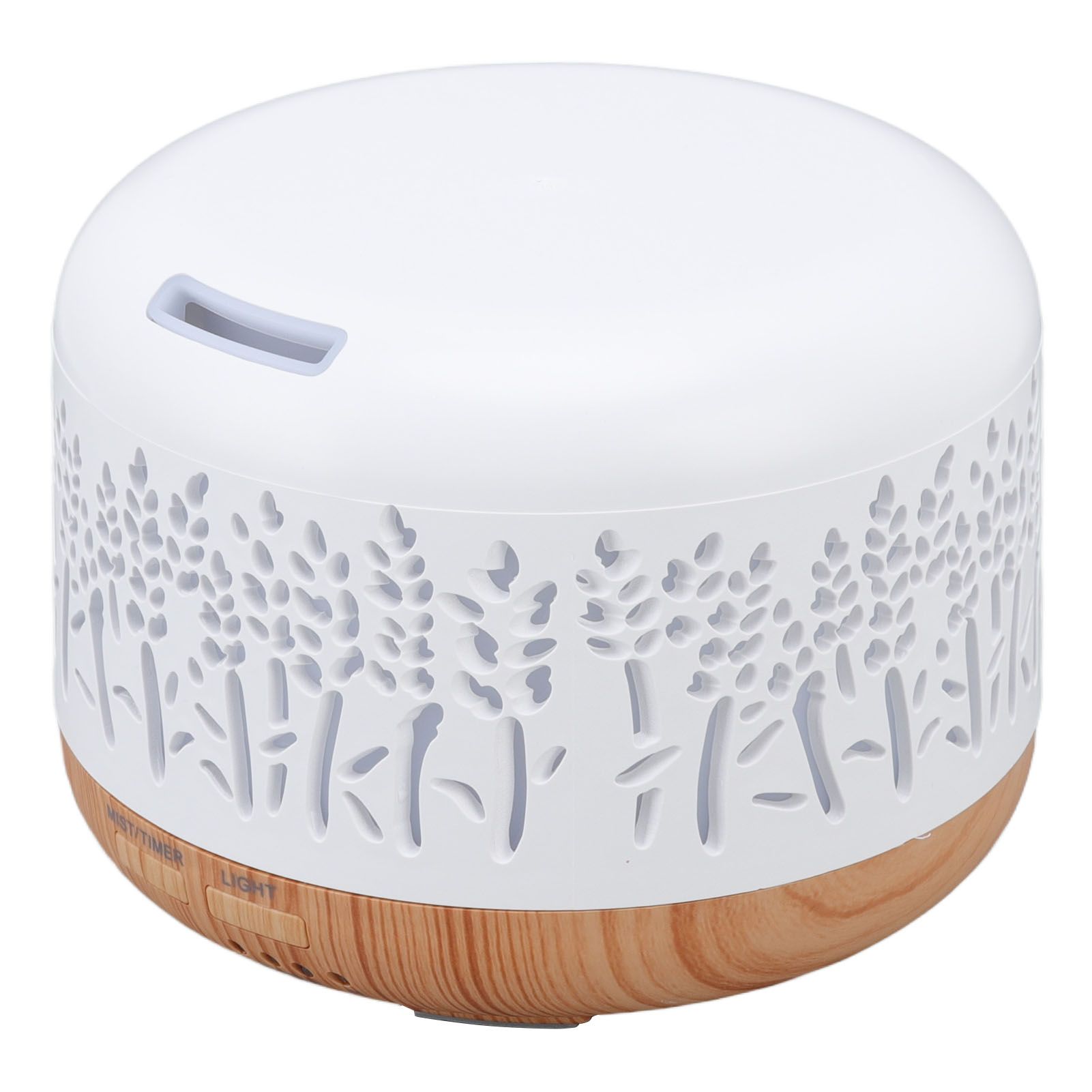 Desktop Humidifier 300ml Wood Grain Design Low Noise Aromatherapy Humidifier with LED Color Light 100‑240V AU Plug - Image 6