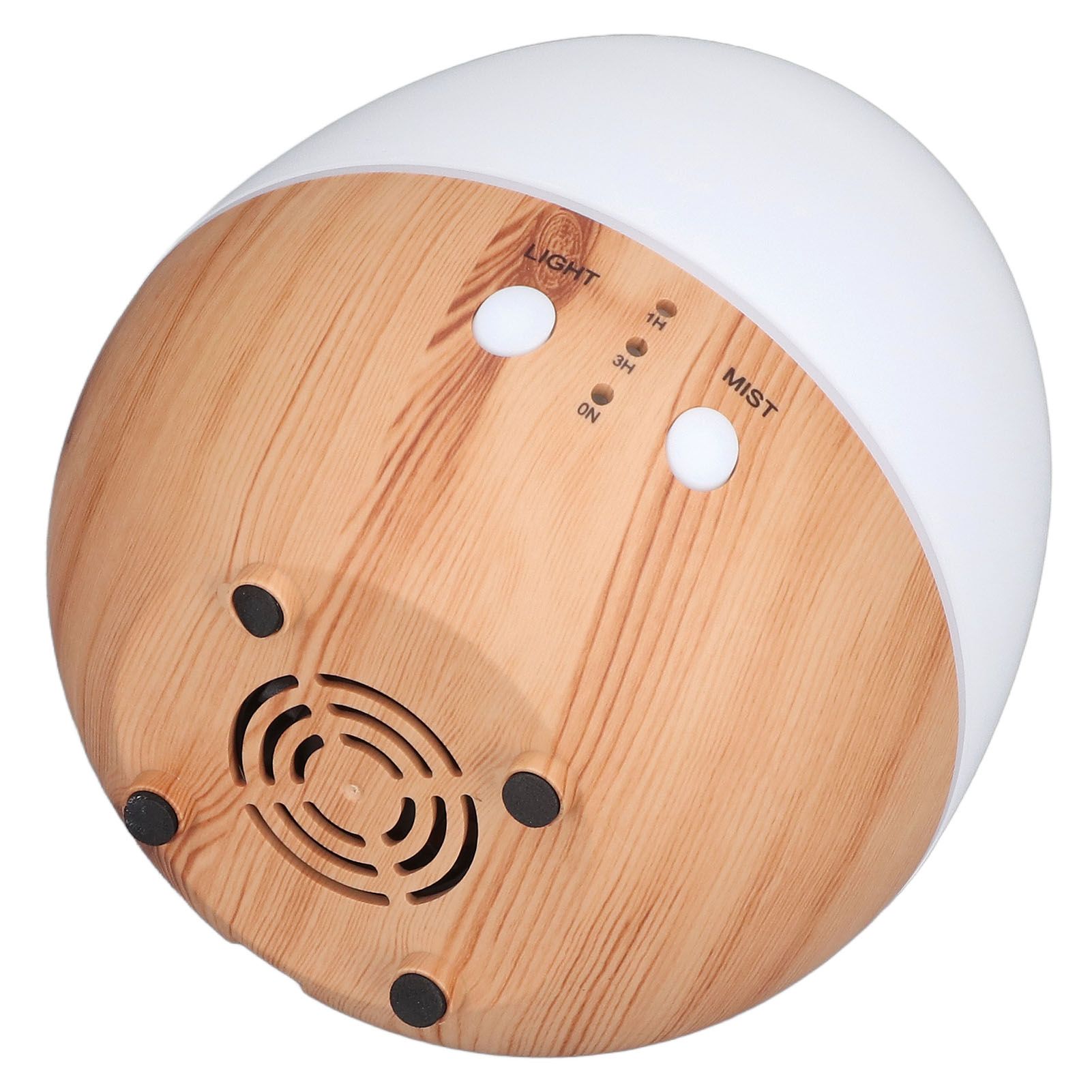 250ml Essential Oil Diffuser Automatic Shut Off 35db Low Noise USB Powered Wooden Humidifier with Night Light for Bedroom - Image 4