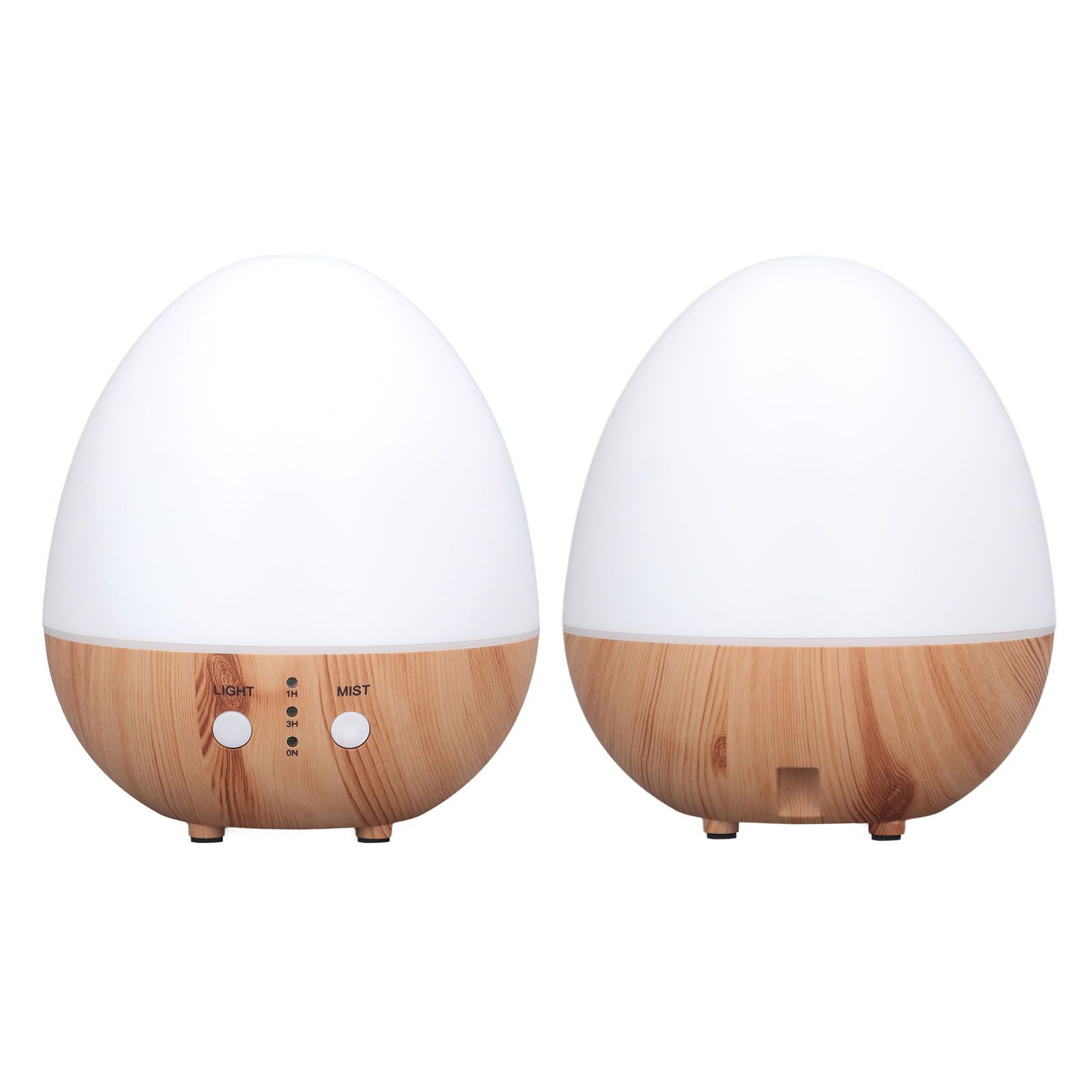 250ml Essential Oil Diffuser Automatic Shut Off 35db Low Noise USB Powered Wooden Humidifier with Night Light for Bedroom - Image 8
