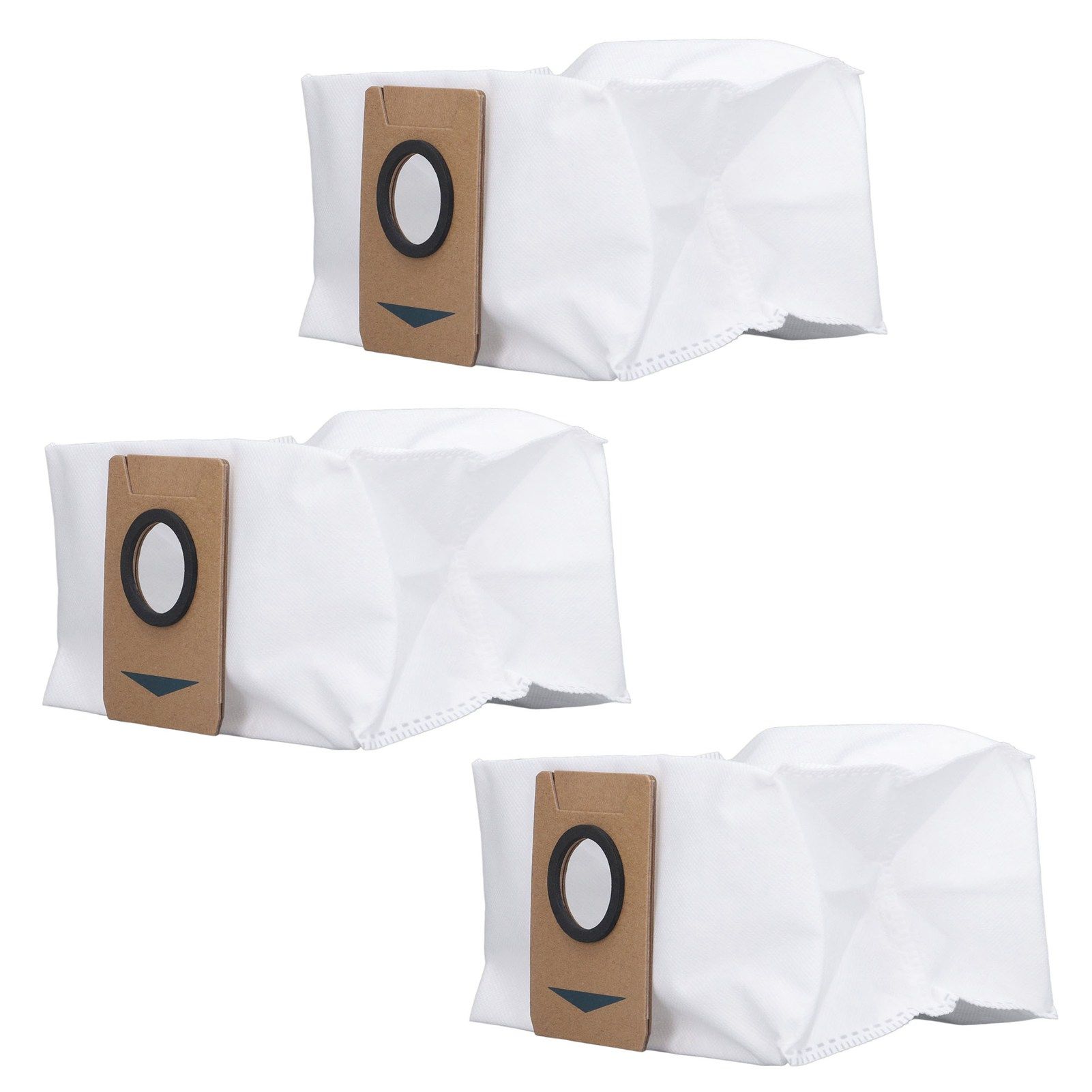 3Pcs Vacuum Cleaner Dust Bag Non Woven Disposable Sweeper Storage Garbage Bag Replacement for DEEBOT X1 OMNI - Image 3