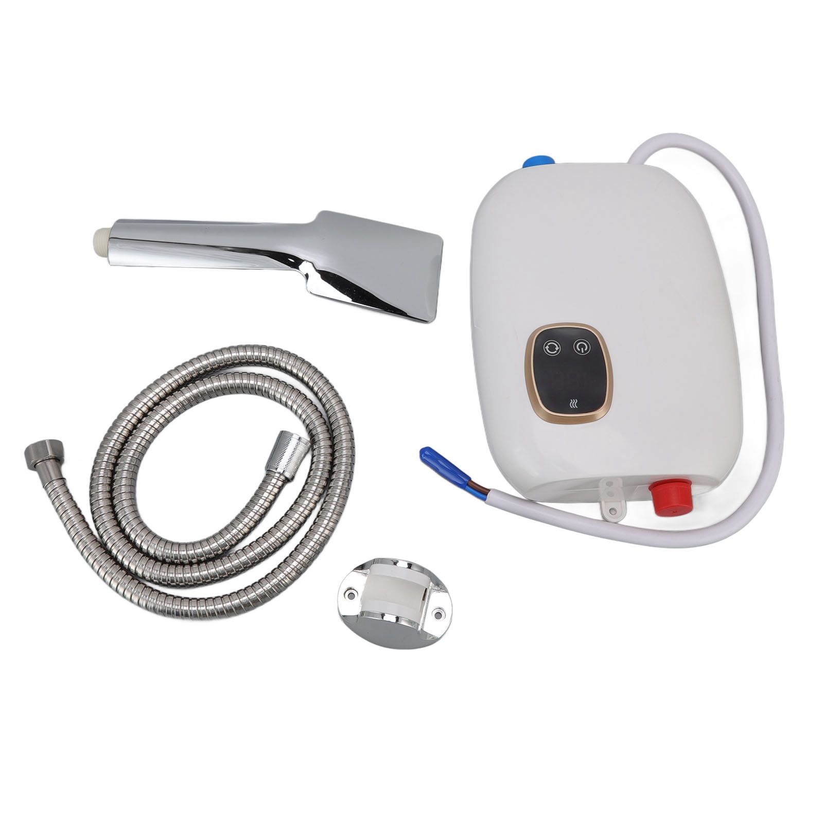 5500W 25A Electric Instant Hot Water Heater Touch Screen Over Temperature Protection Water Heater with Shower Head 220V - Image 2