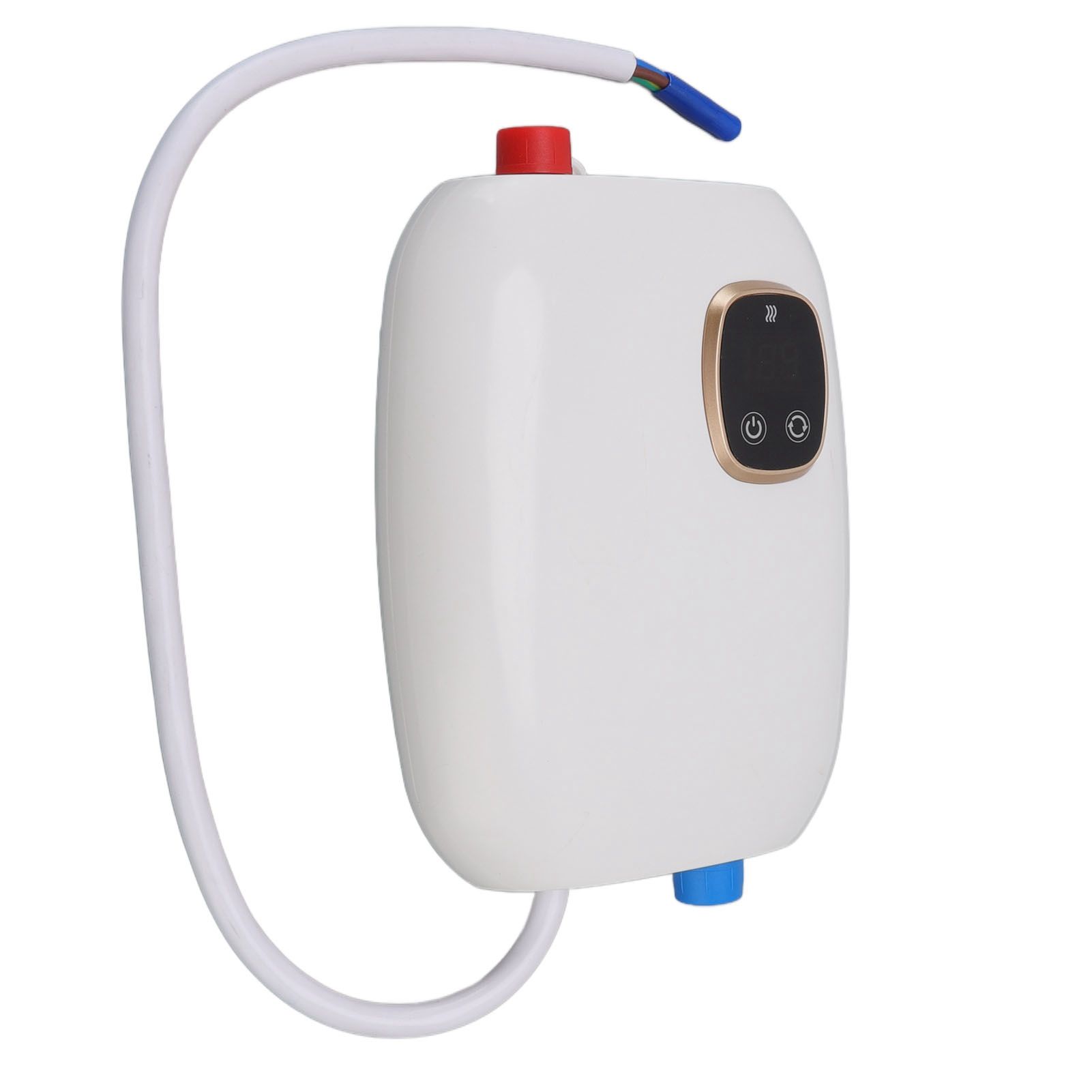 5500W 25A Electric Instant Hot Water Heater Touch Screen Over Temperature Protection Water Heater with Shower Head 220V - Image 4