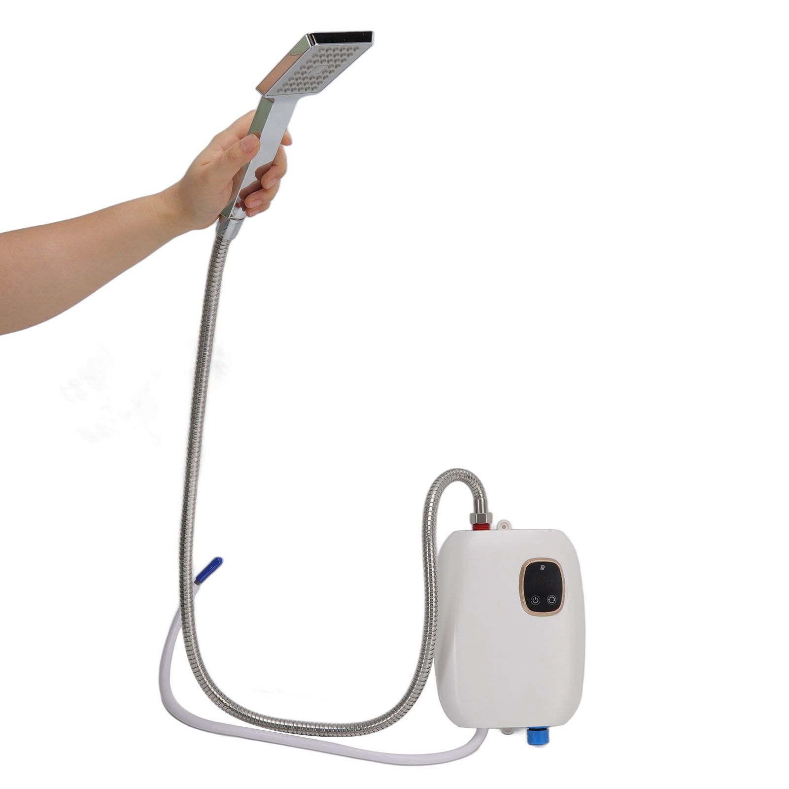 5500W 25A Electric Instant Hot Water Heater Touch Screen Over Temperature Protection Water Heater with Shower Head 220V - Image 6