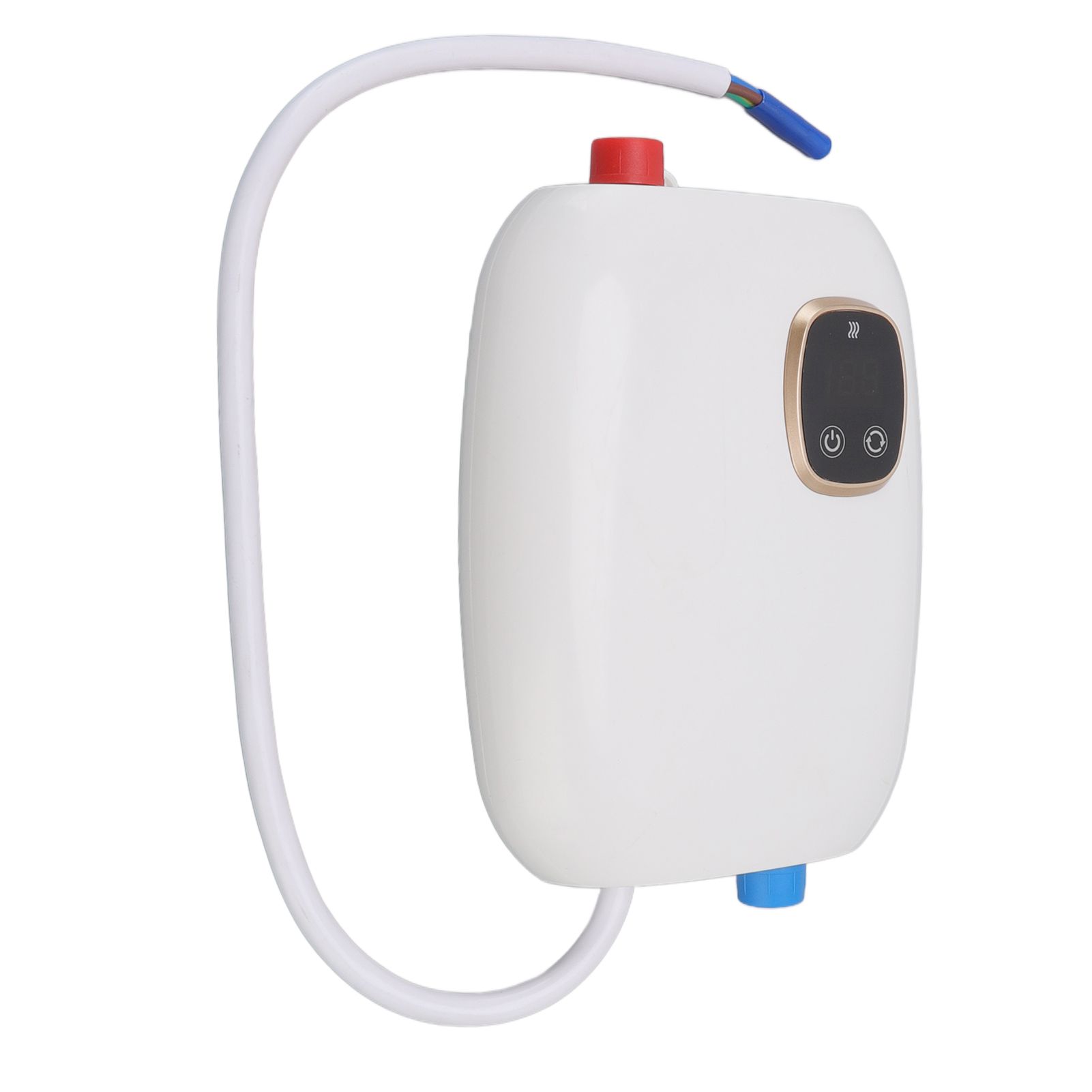 5500W Small Electric Instant Hot Water Heater with Digital Touch Screen Smart Thermostat Water Heater 220V - Image 3