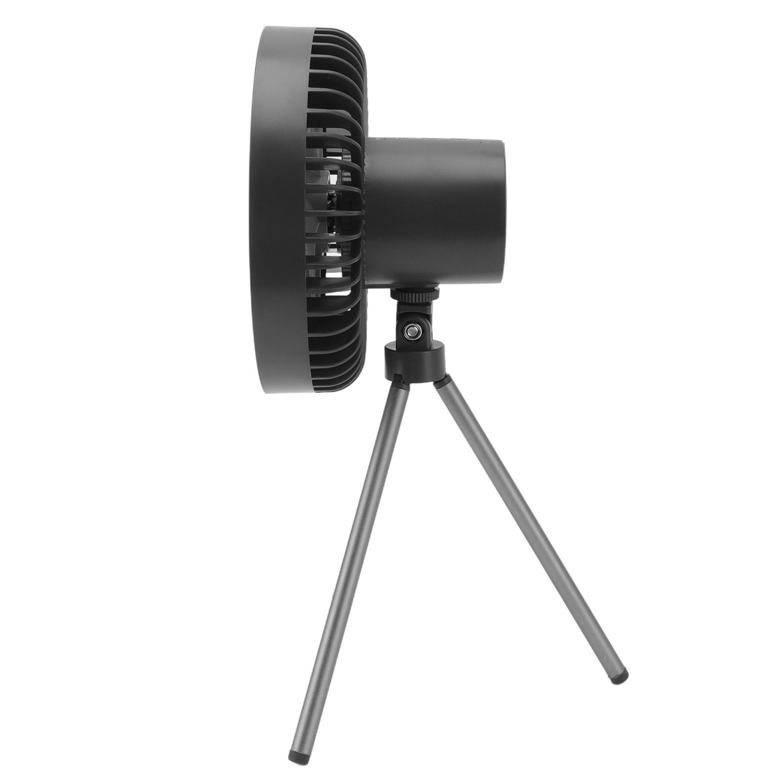 Tripod Fan 10000mAh 3 Gears Adjustable Timing Function Portable Desktop Fan with Light for Outdoor Camping Gray - Image 8