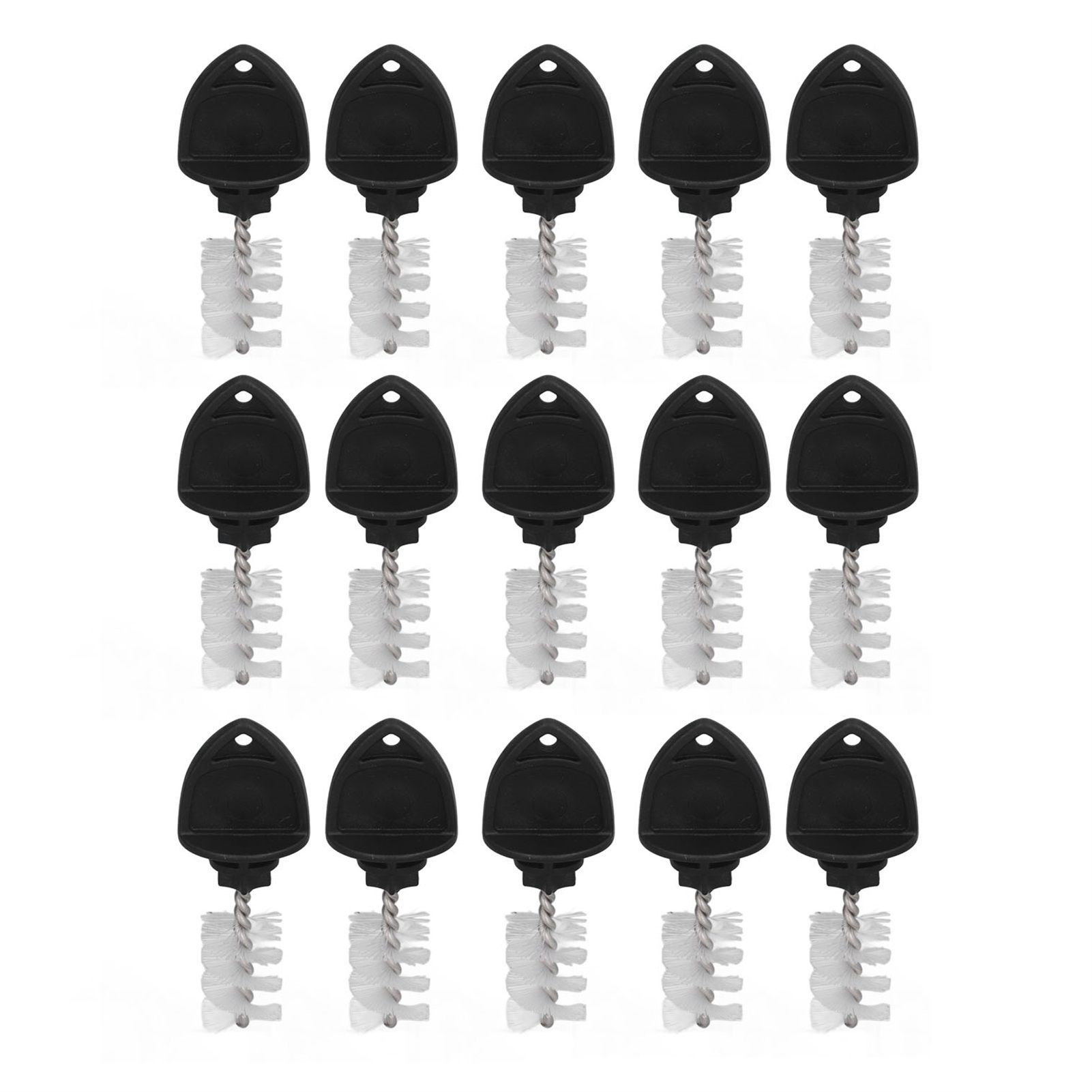 15Pcs Beer Tap Plug Brush 304 Stainless Steel ABS Beer Faucet Tap Cleaning Brush Plug For Kitchen Bar - Image 1