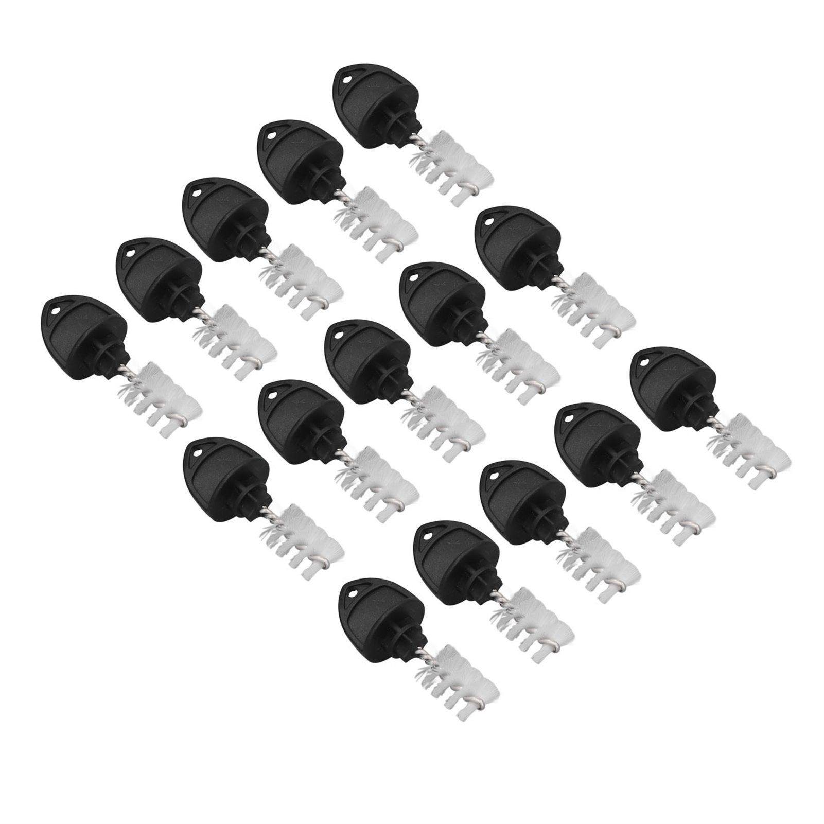 15Pcs Beer Tap Plug Brush 304 Stainless Steel ABS Beer Faucet Tap Cleaning Brush Plug For Kitchen Bar - Image 2