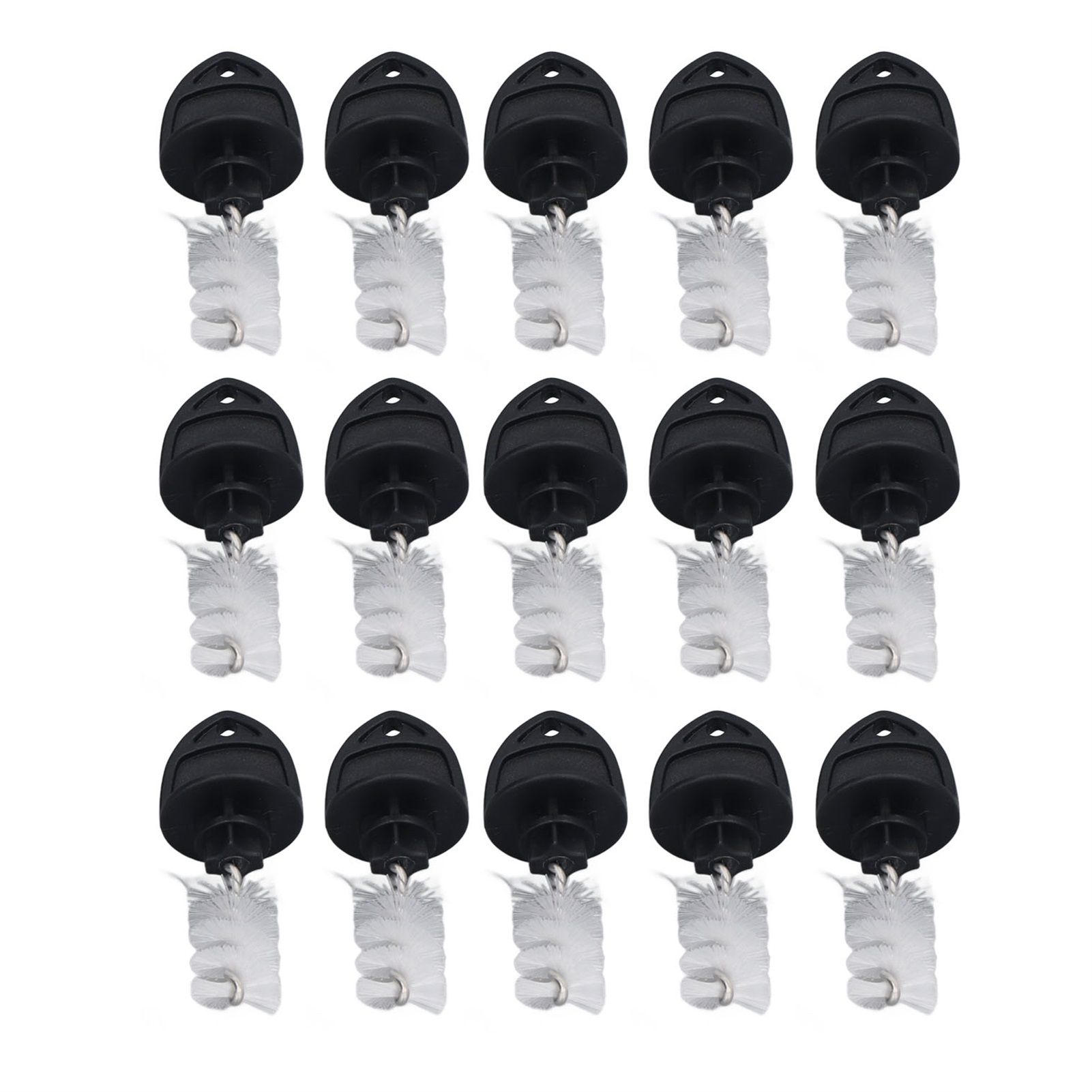 15Pcs Beer Tap Plug Brush 304 Stainless Steel ABS Beer Faucet Tap Cleaning Brush Plug For Kitchen Bar - Image 4